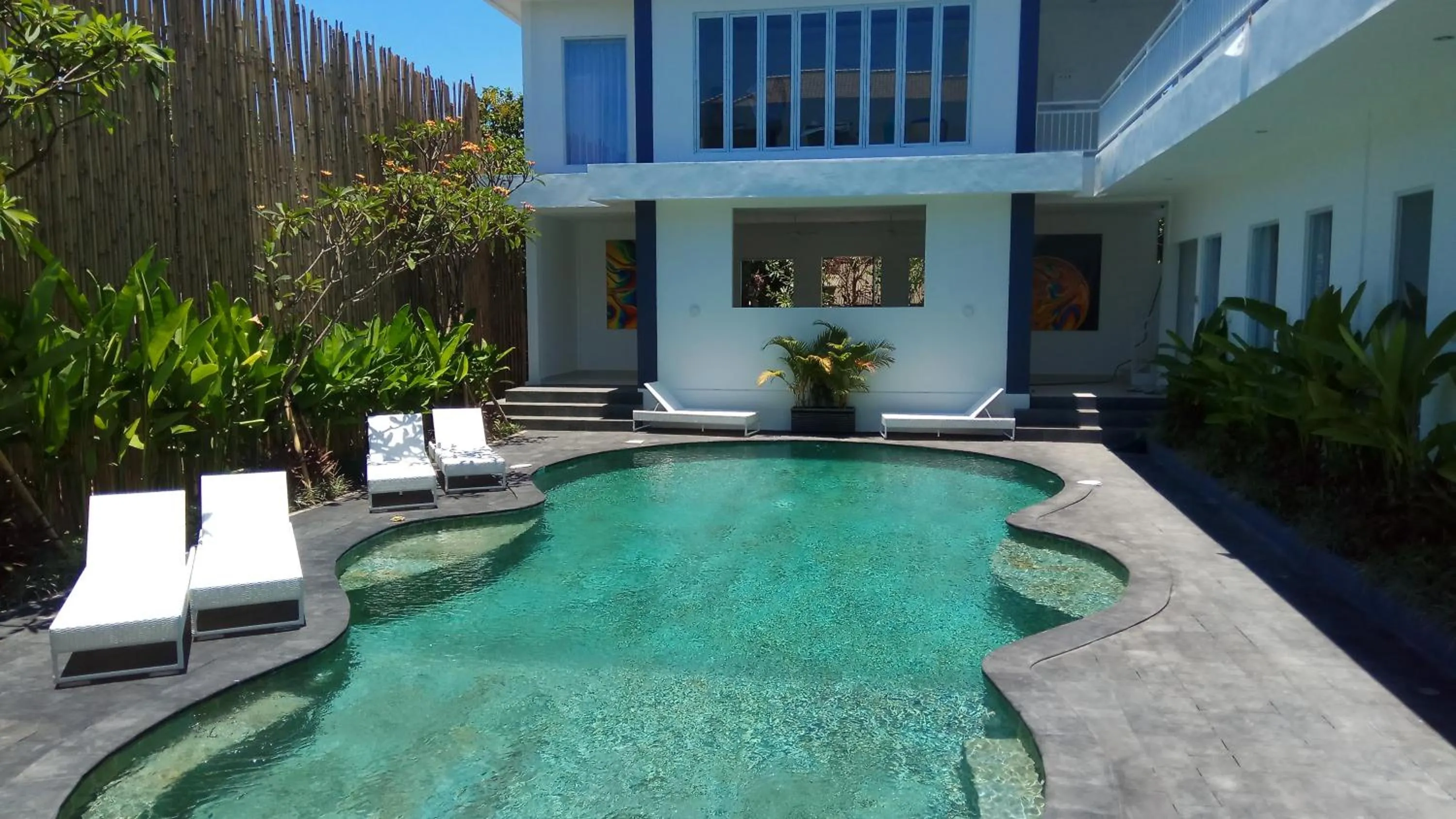 Swimming pool in The Bali Bubble