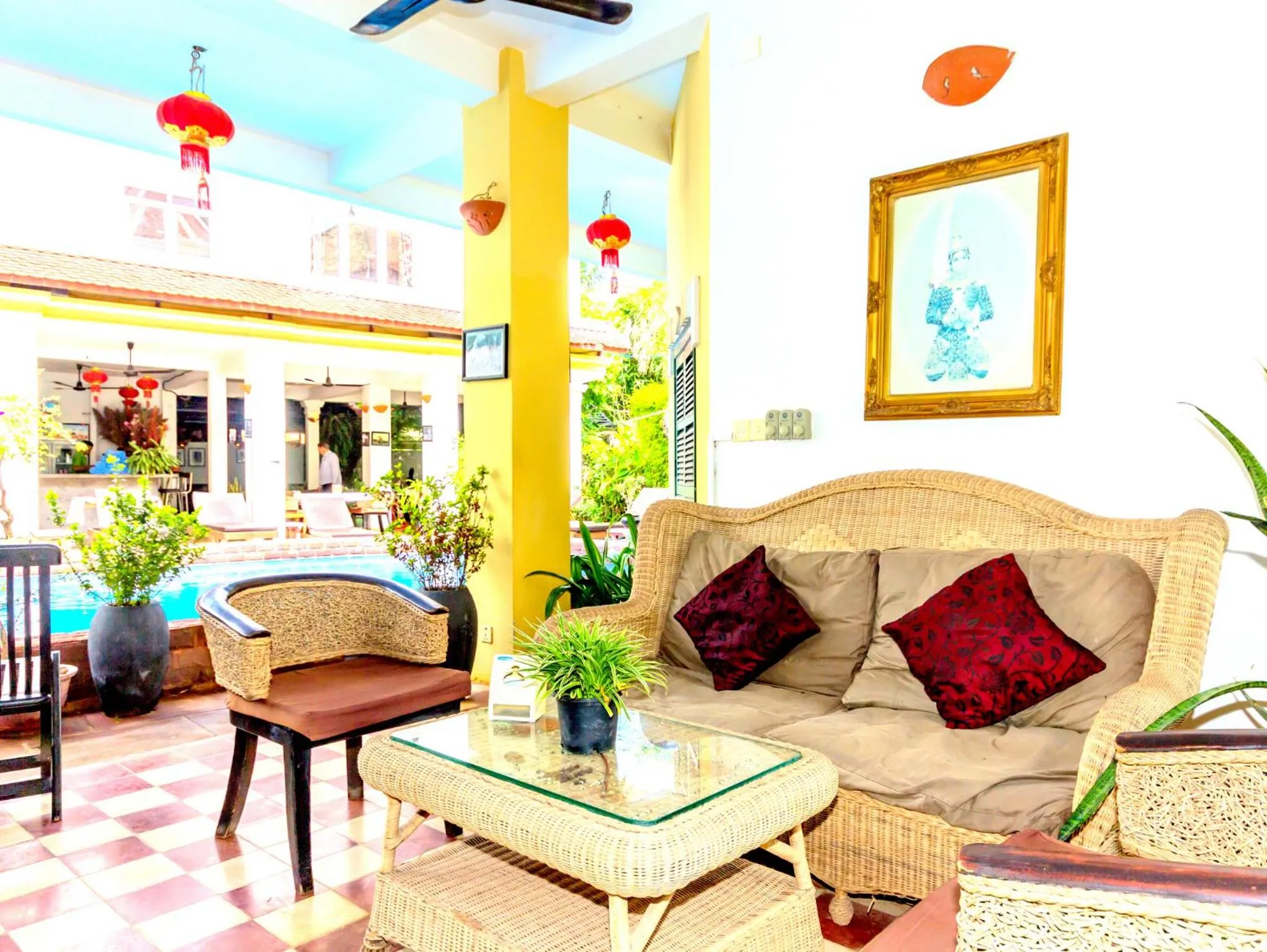 Communal lounge/ TV room in Golden Banana Residence