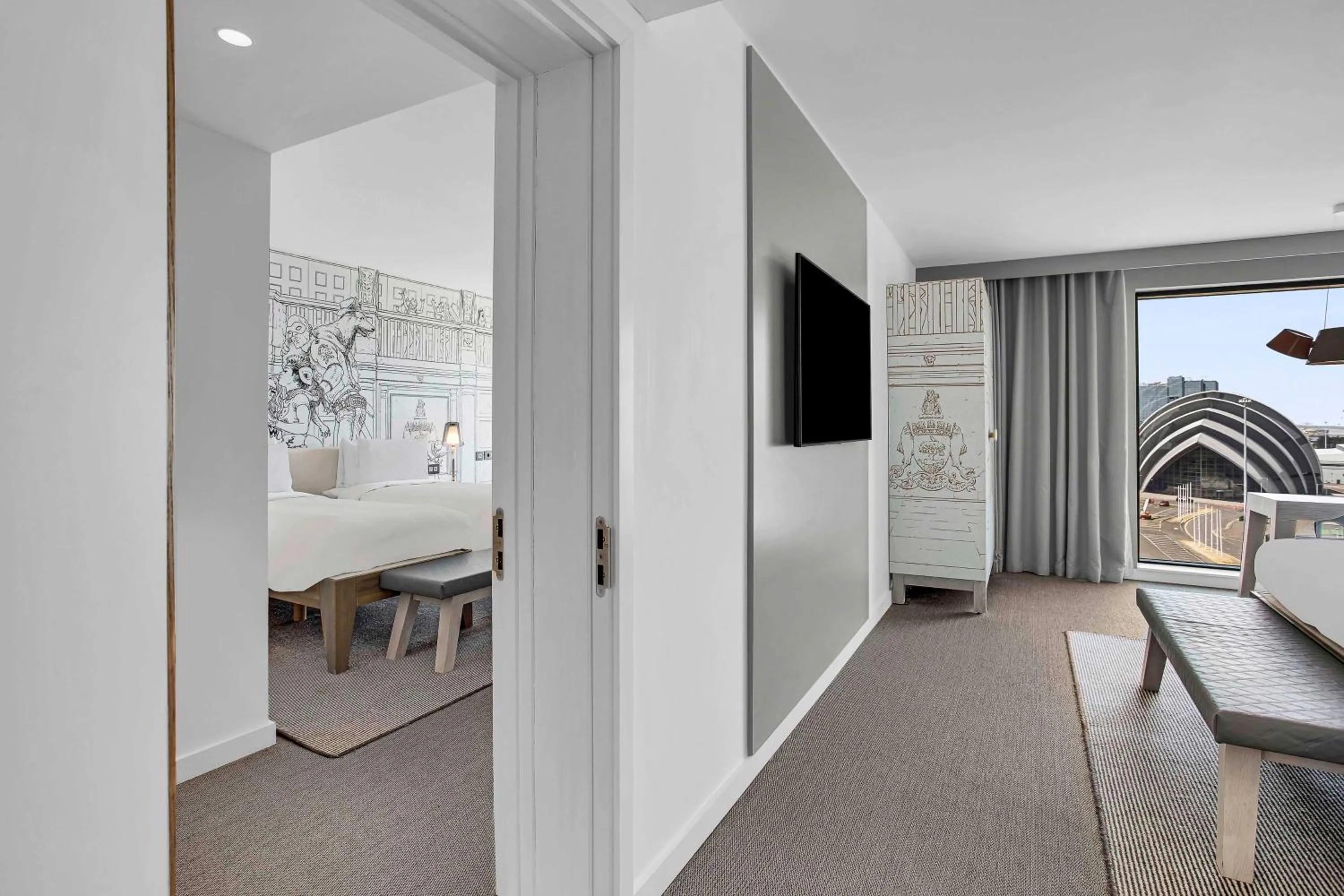 Bedroom in Radisson RED Hotel, Glasgow