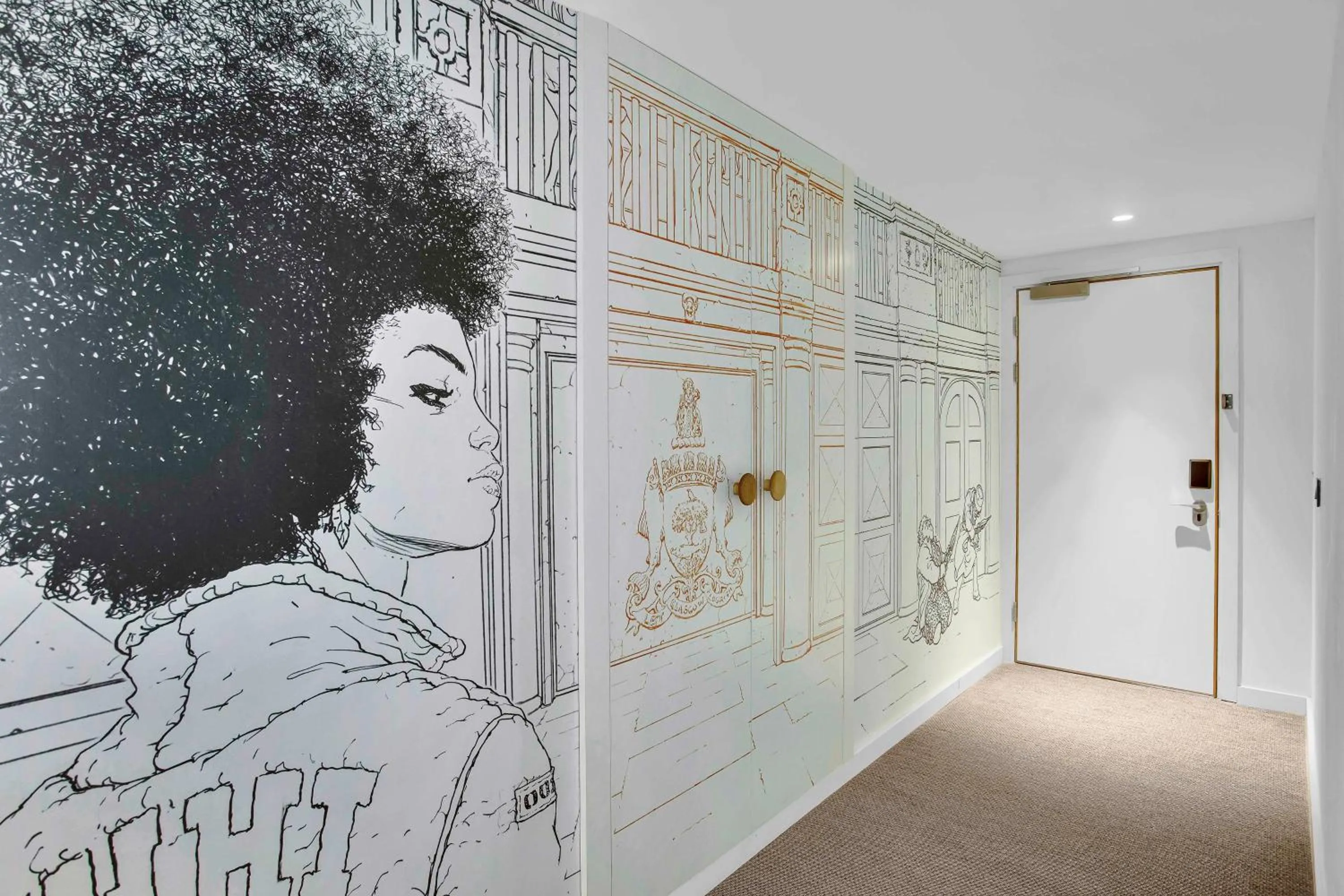 Photo of the whole room in Radisson RED Hotel, Glasgow