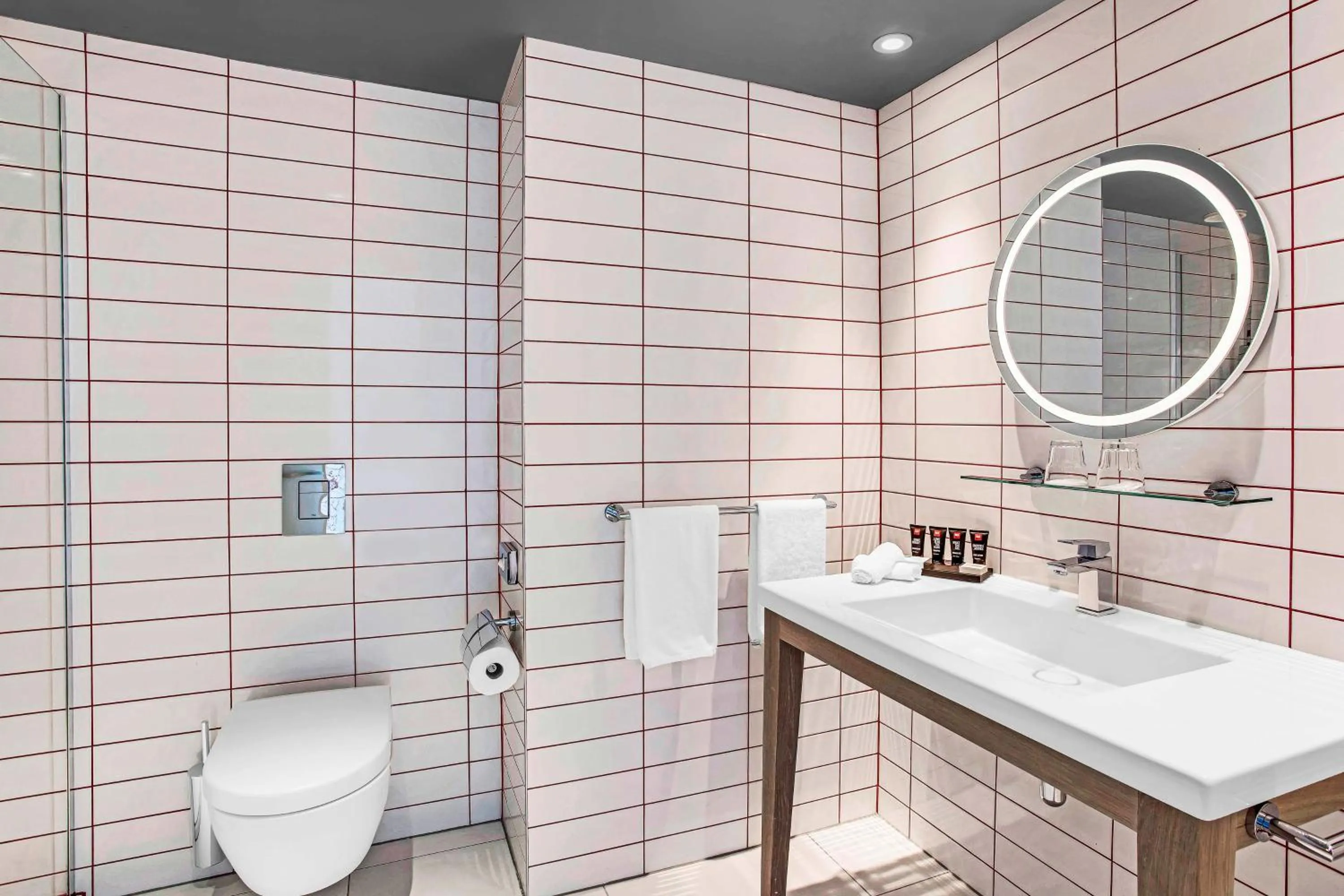 Bathroom in Radisson RED Hotel, Glasgow