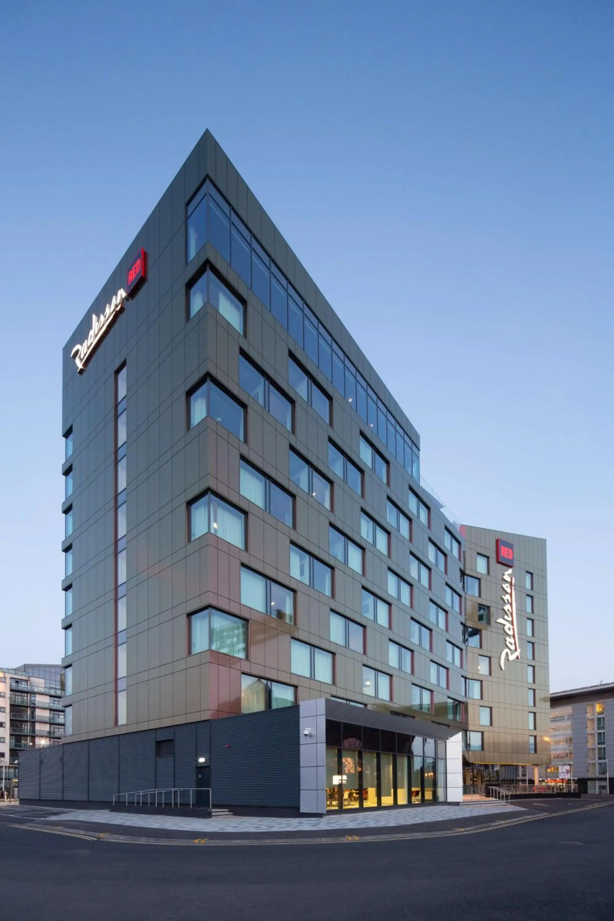 Property building in Radisson RED Hotel, Glasgow