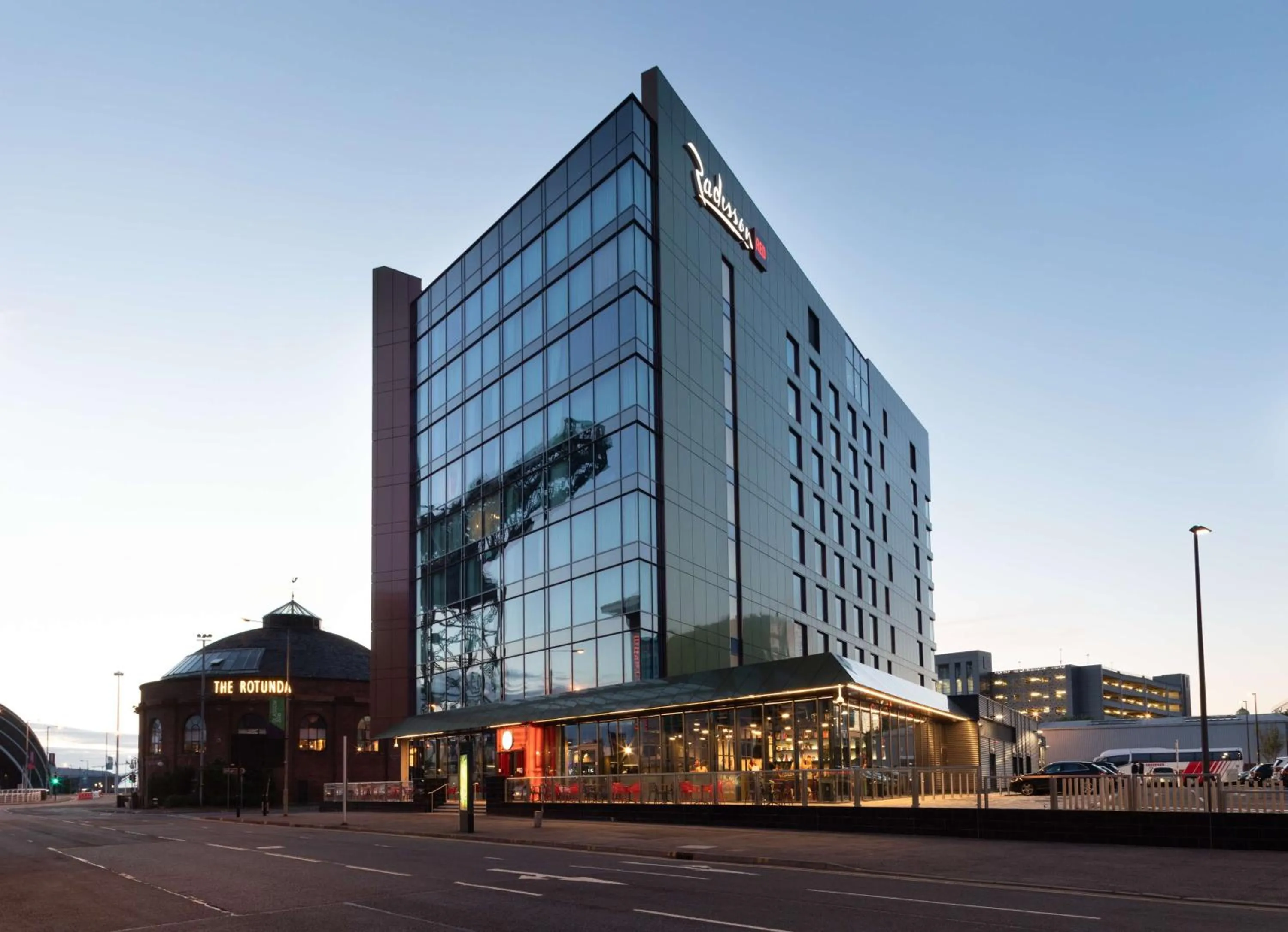 Property building in Radisson RED Hotel, Glasgow