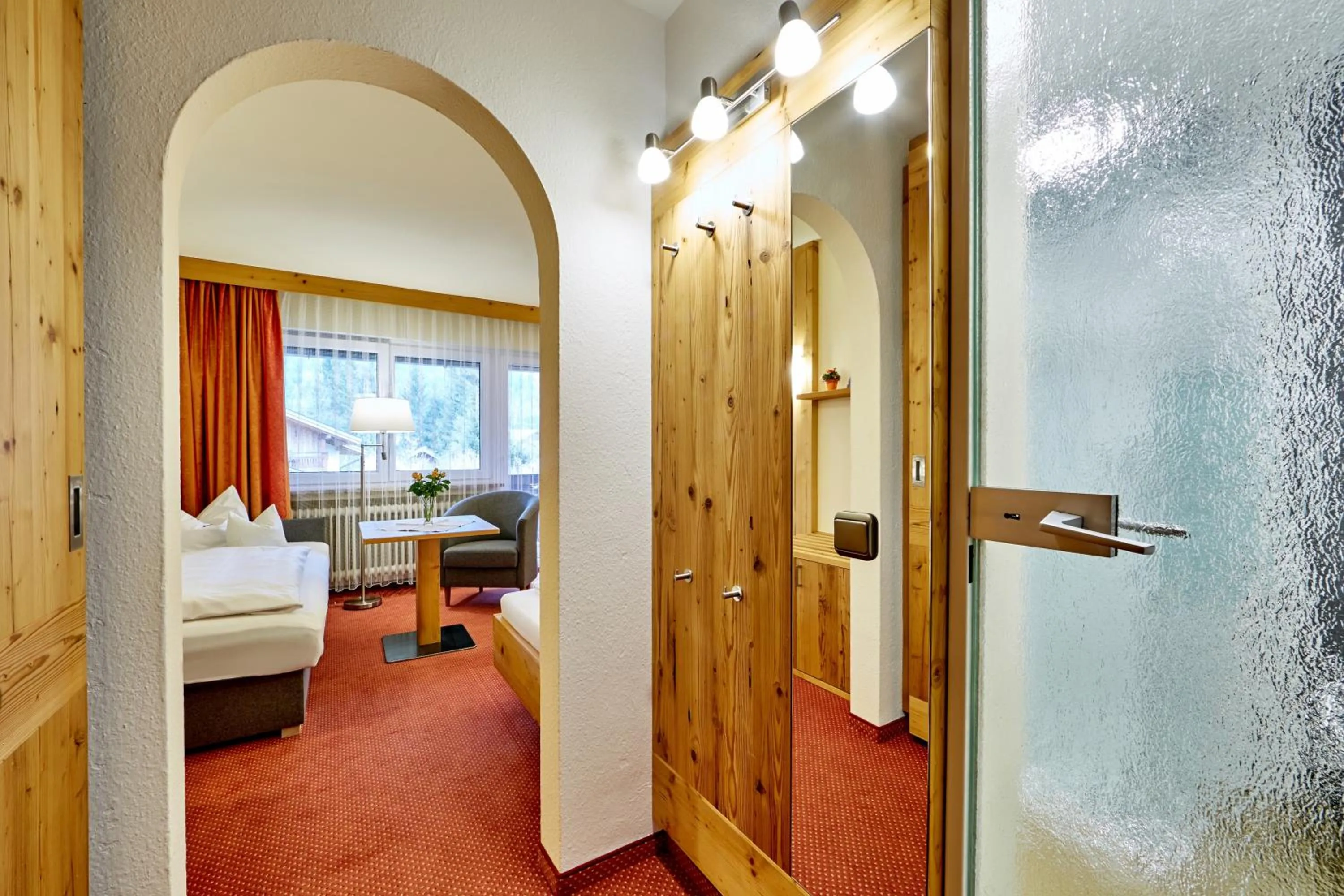 Photo of the whole room, Bed in Hotel Franziska