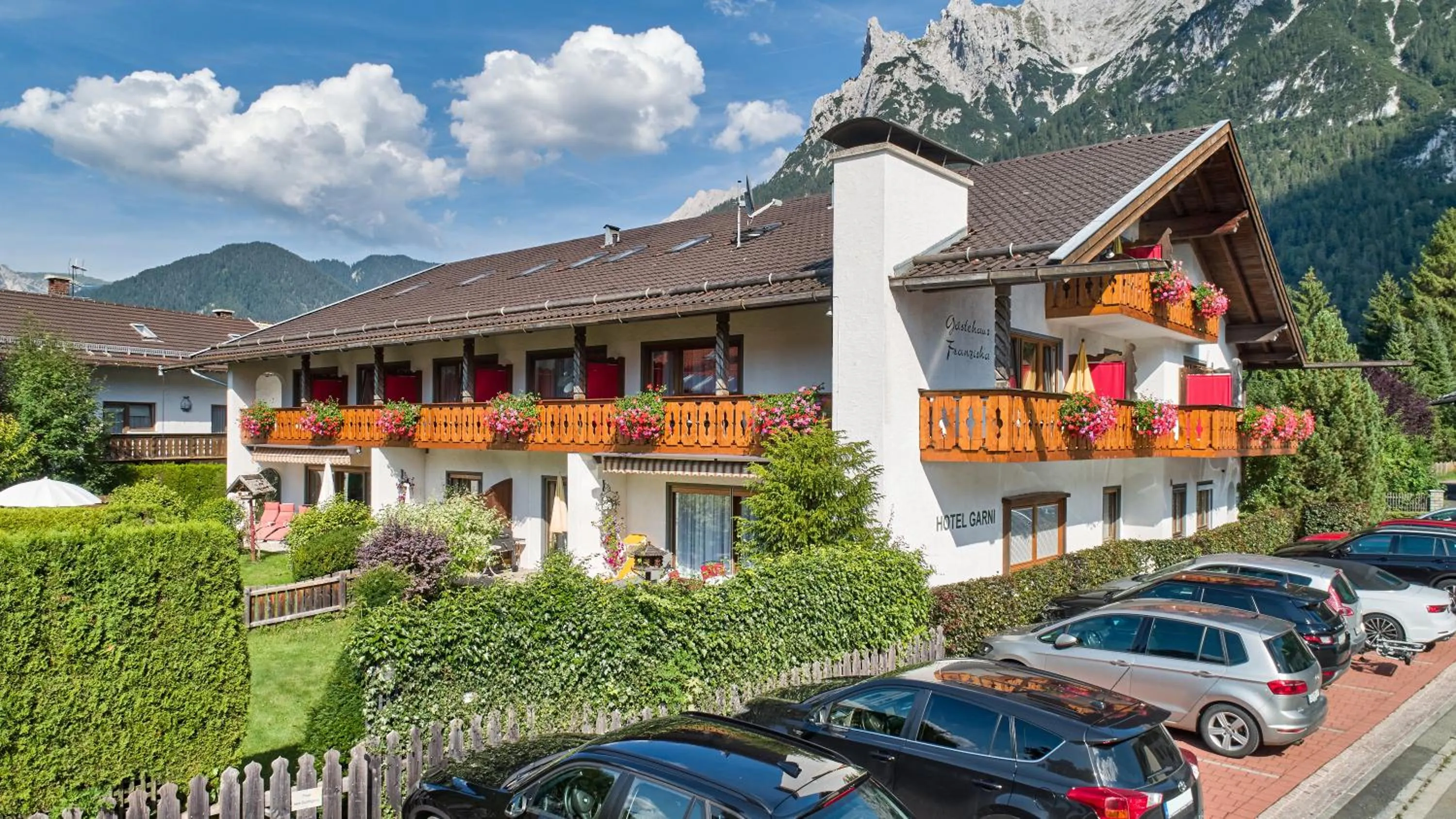 Property building in Hotel Franziska