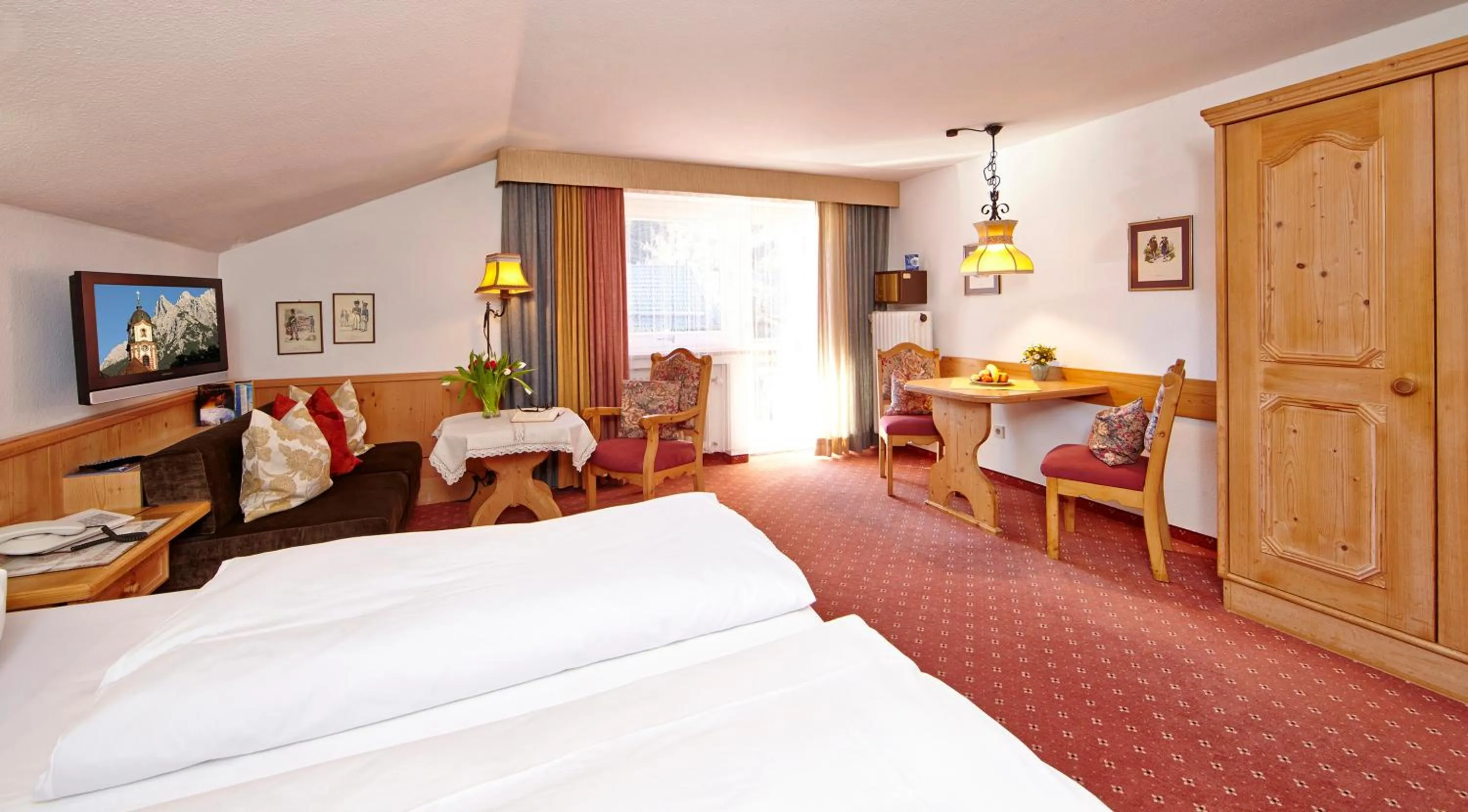 Photo of the whole room, Bed in Hotel Franziska