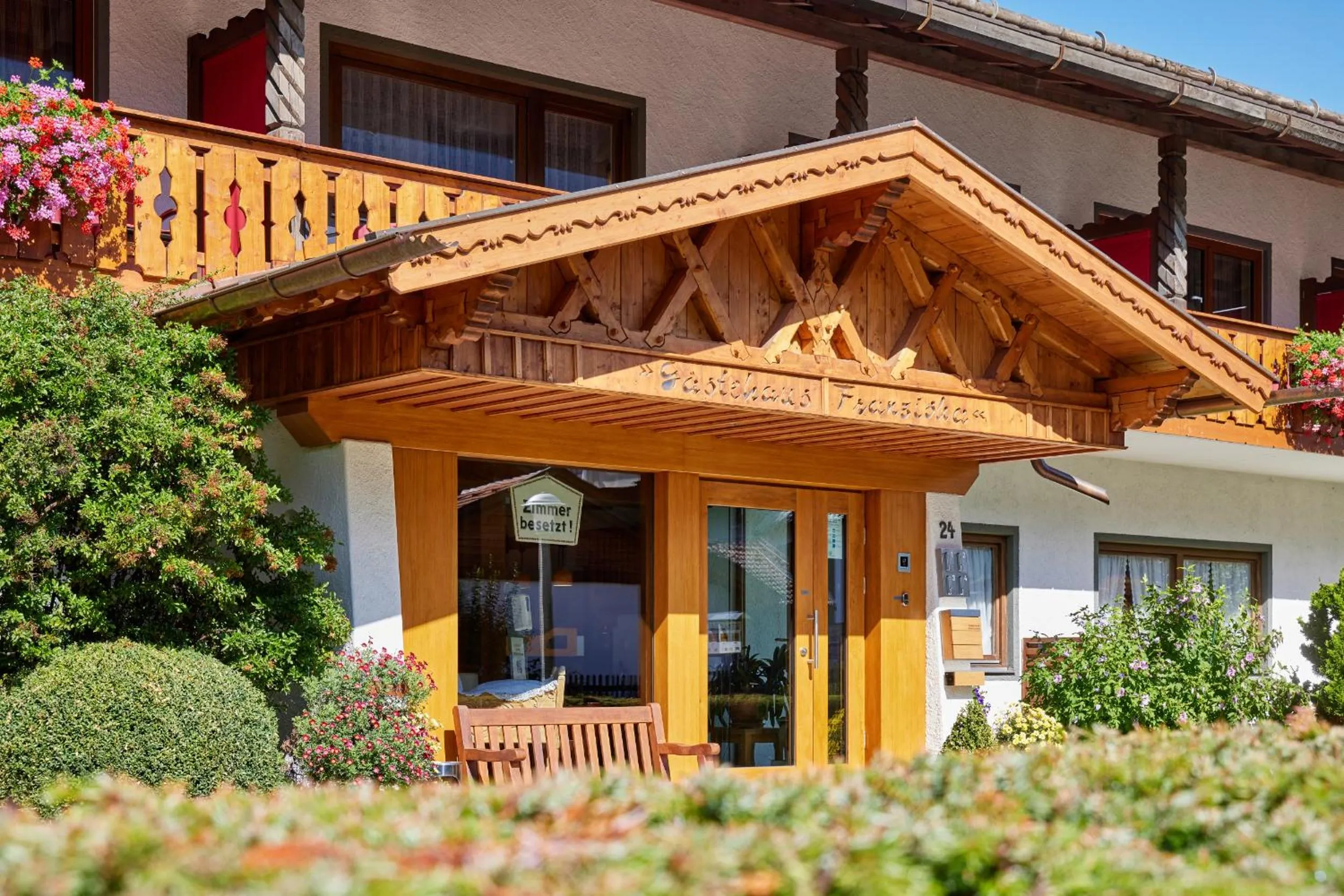 Property building in Hotel Franziska