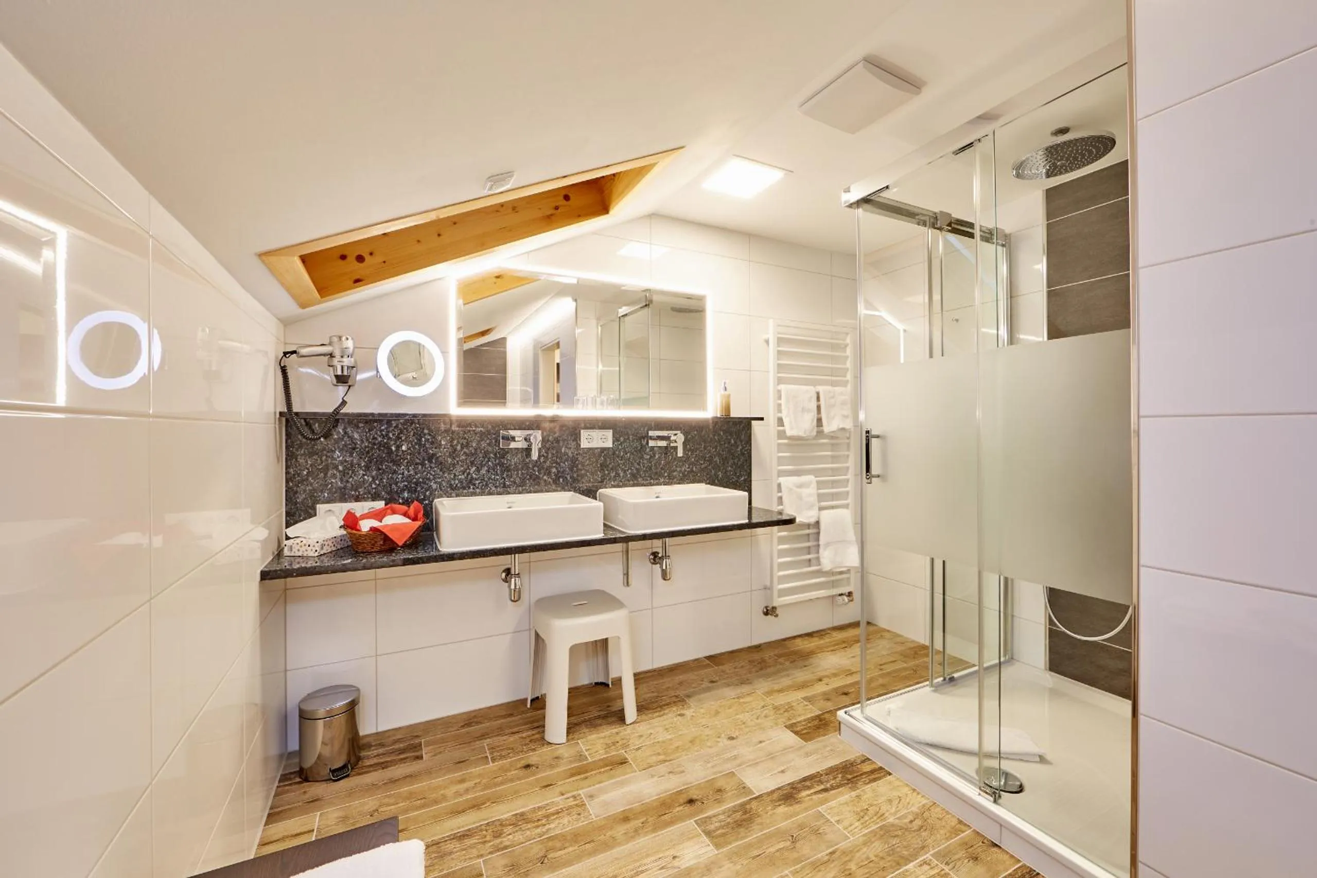 Bathroom in Hotel Franziska