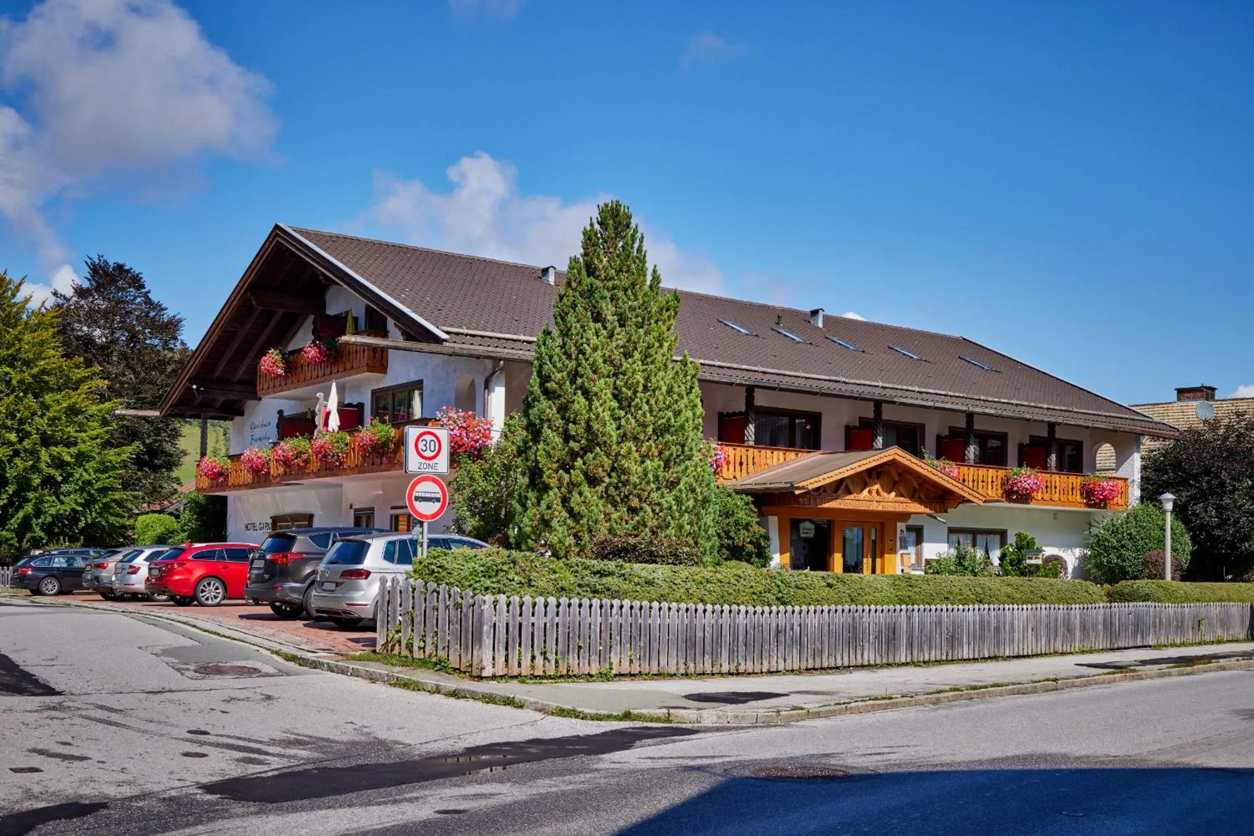 Property building in Hotel Franziska