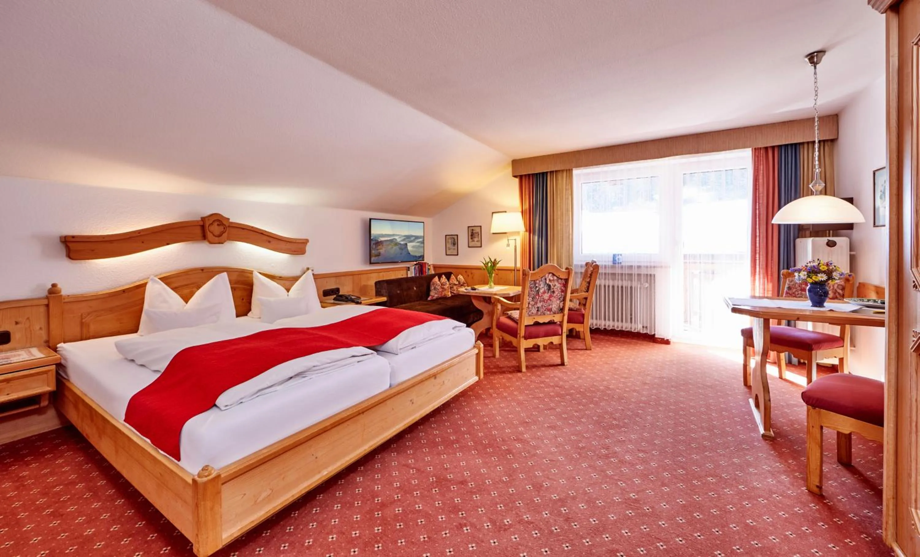 Photo of the whole room, Bed in Hotel Franziska