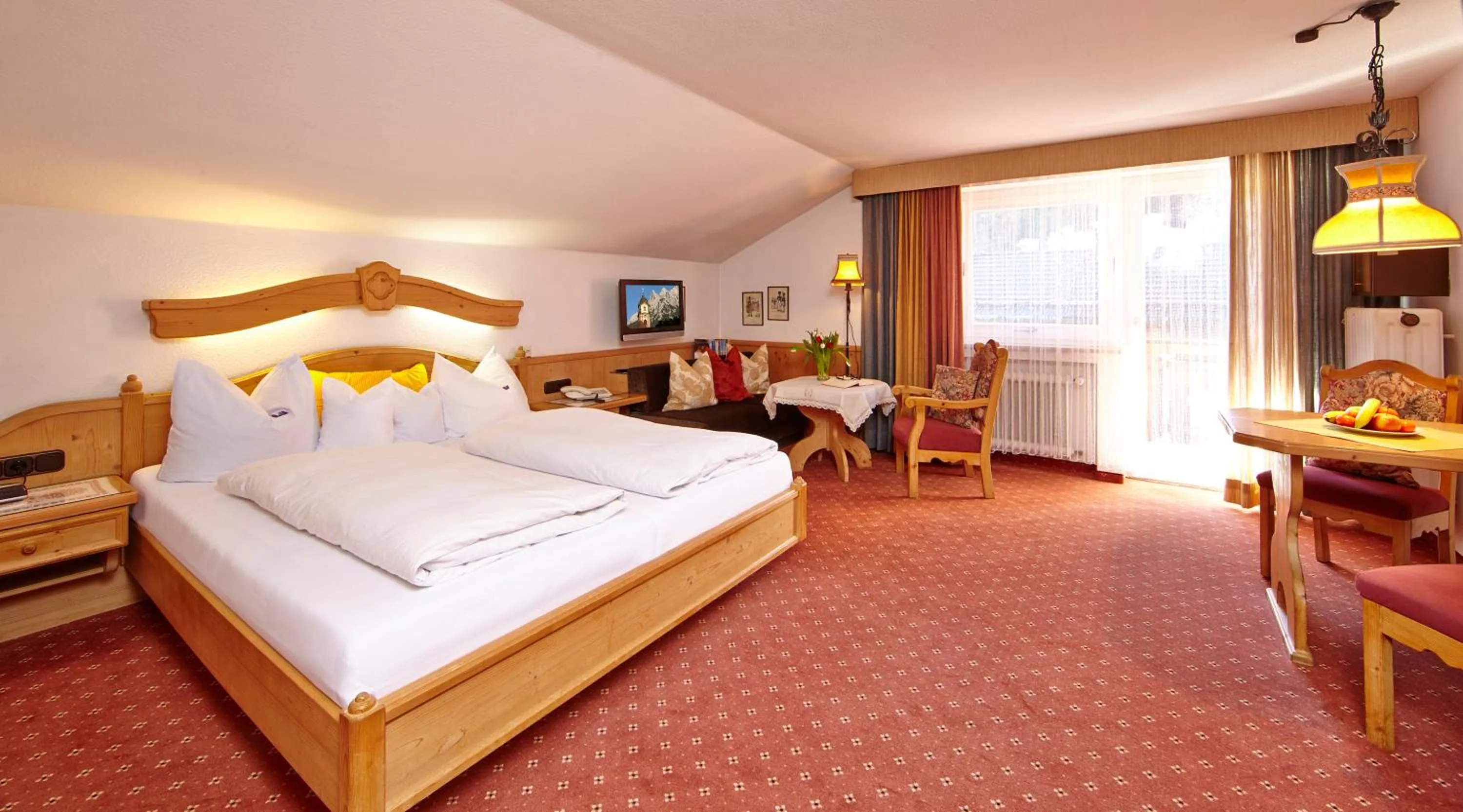 Photo of the whole room, Bed in Hotel Franziska