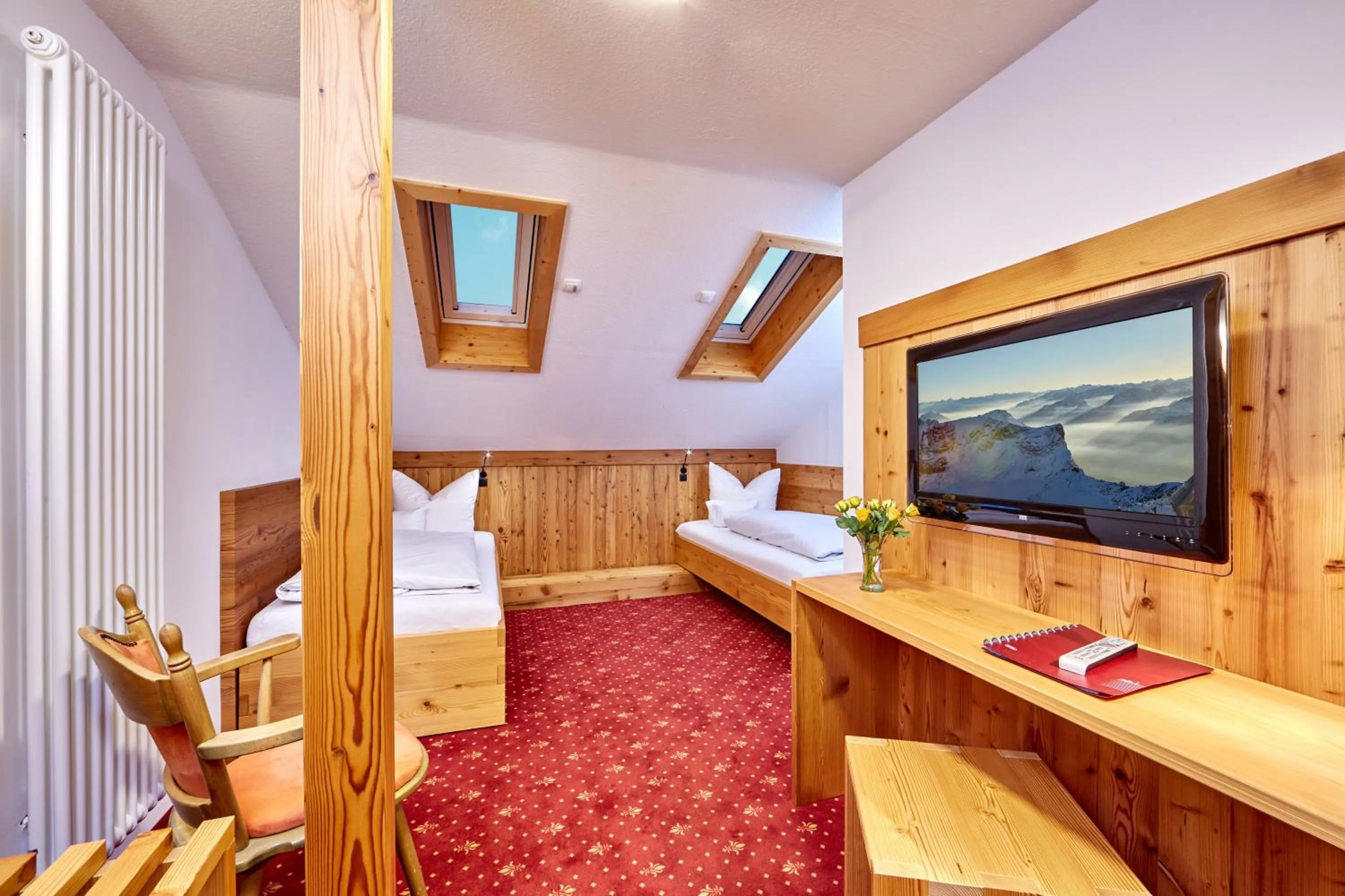 Bedroom, Bed in Hotel Franziska