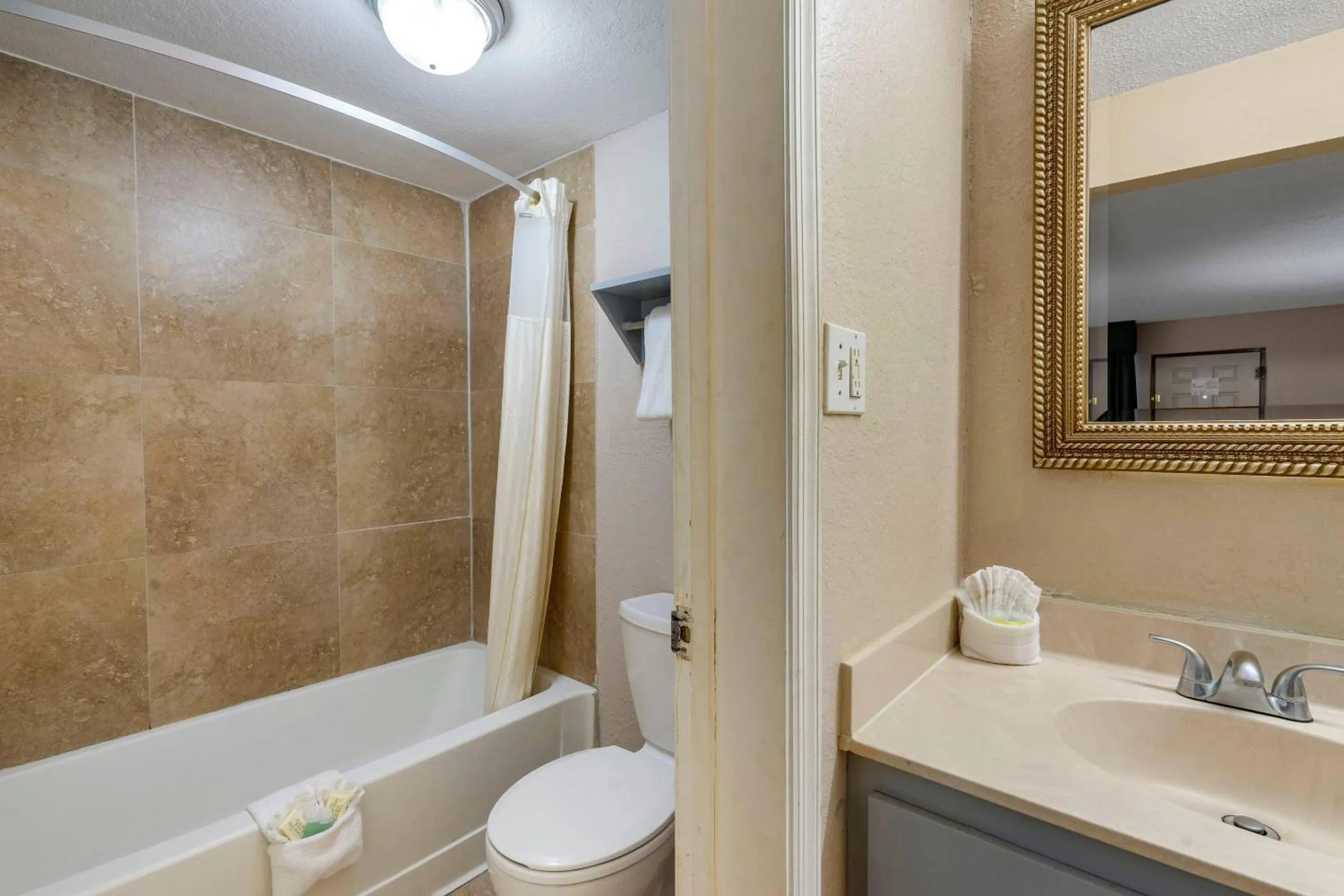 Bedroom in Rodeway Inn Clearwater-Dunedin