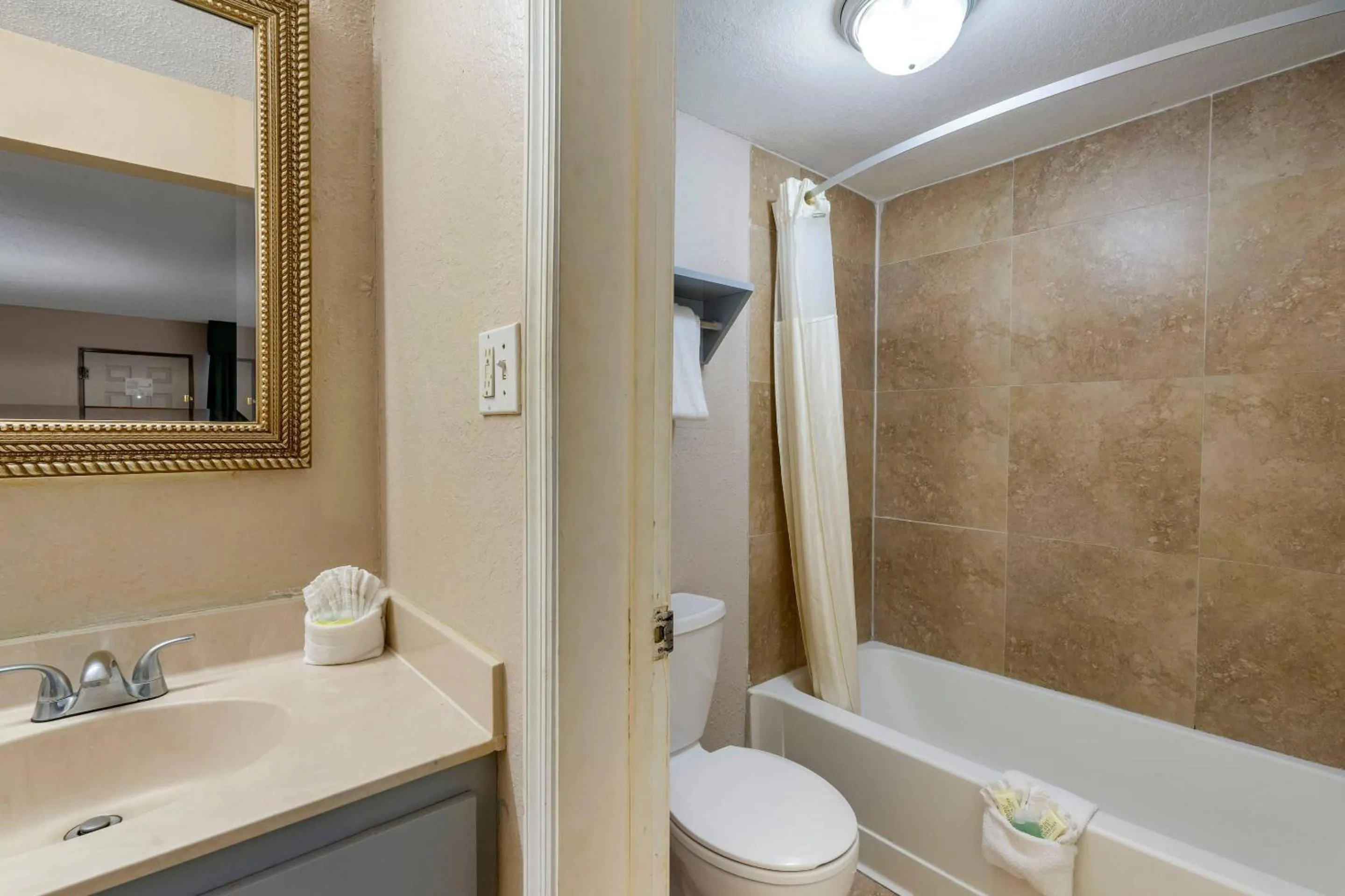 Bedroom in Rodeway Inn Clearwater-Dunedin