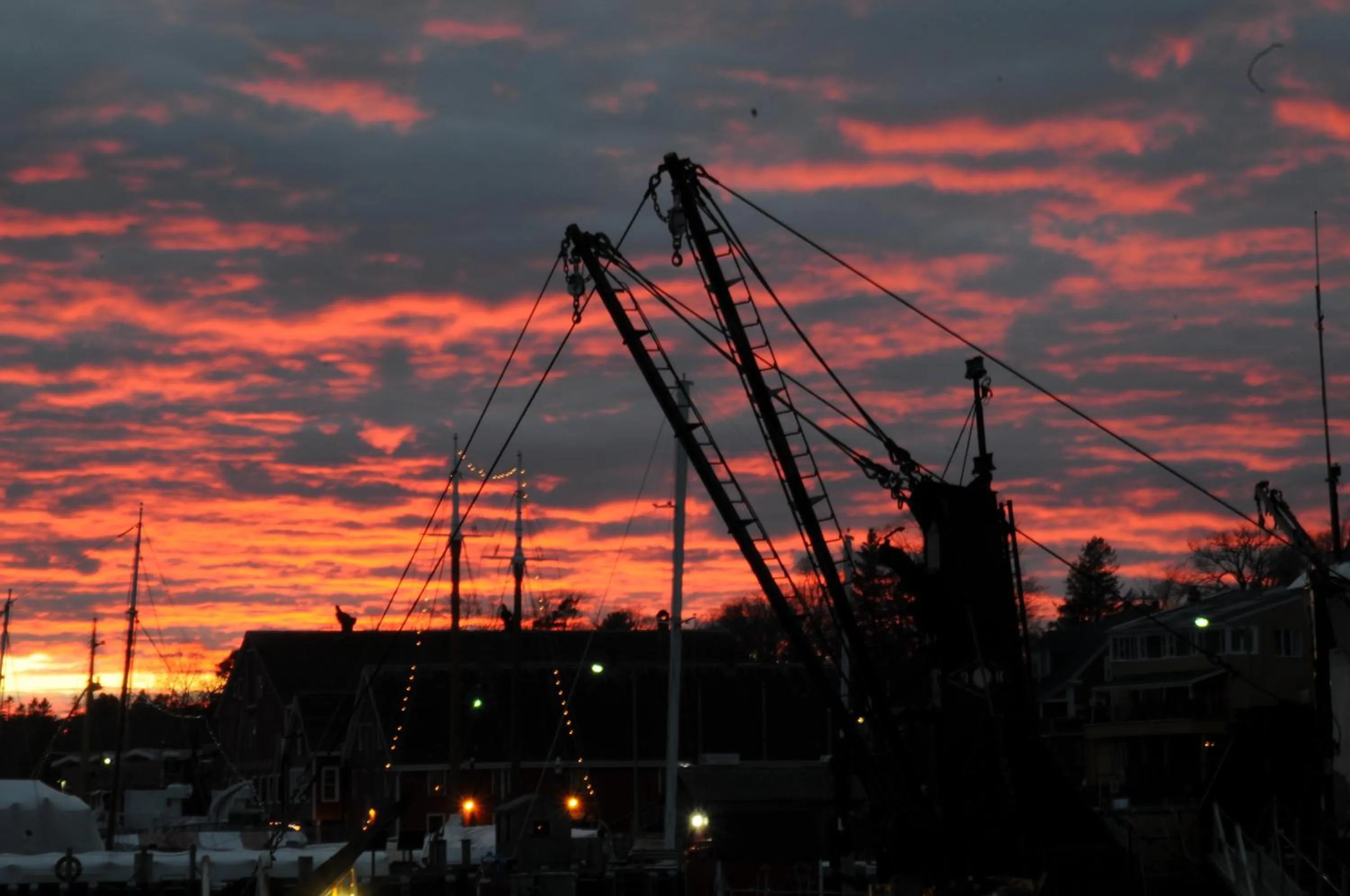 Sunset in Smugglers Cove Inn