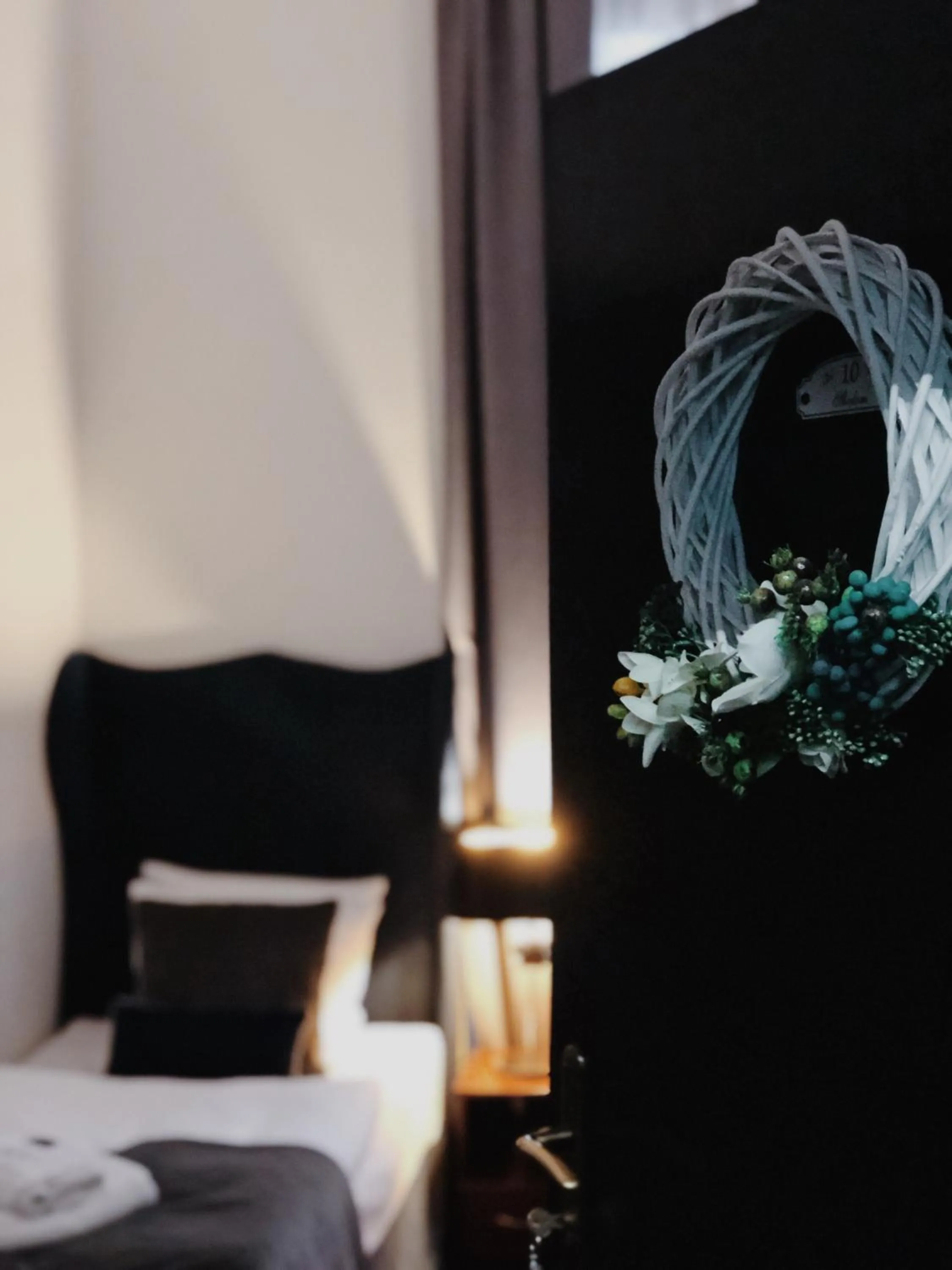 Decorative detail, Bed in Shalom Kazimierz