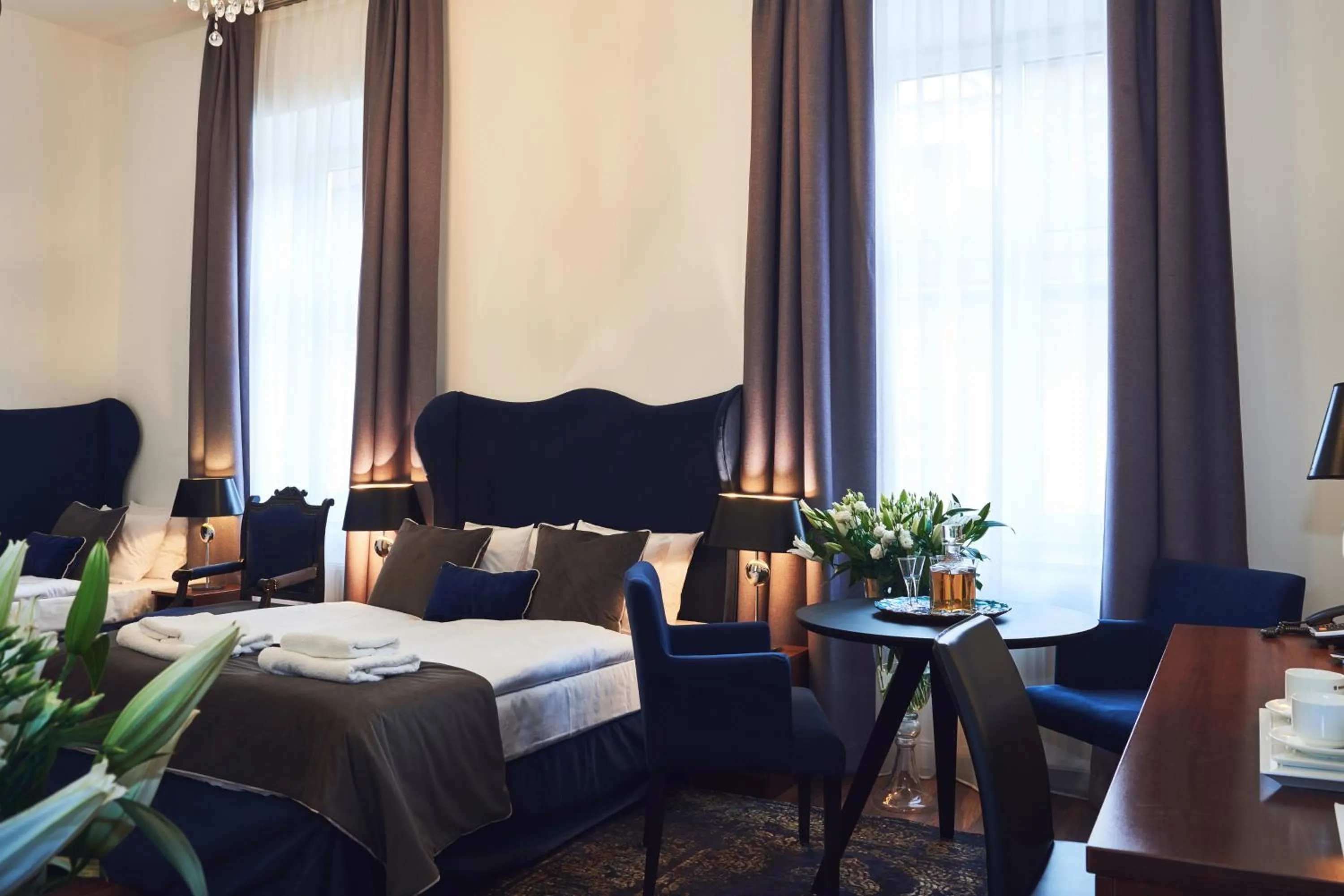 Photo of the whole room, Bed in Shalom Kazimierz