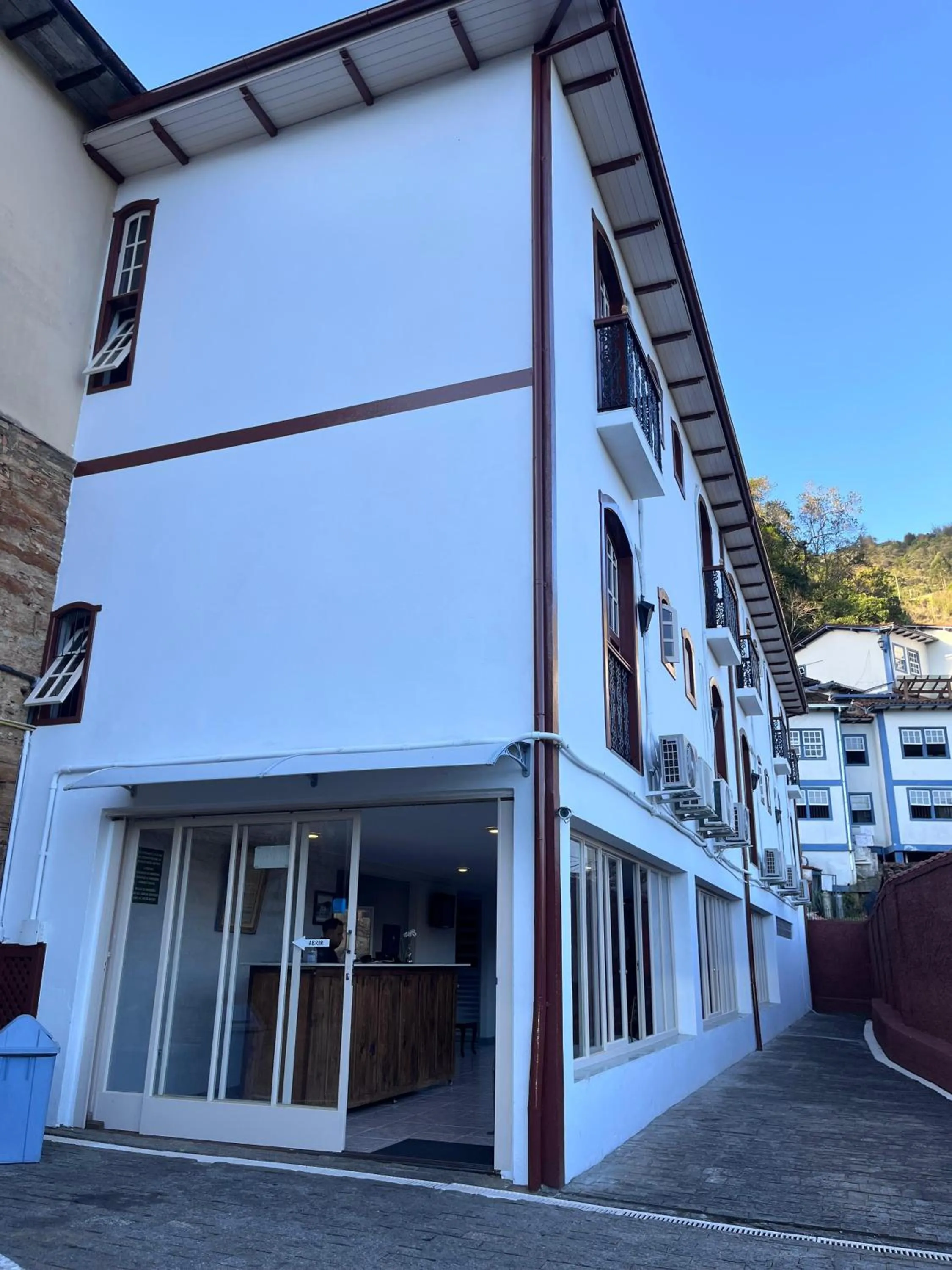 Property building in Pousada Casa dos Contos