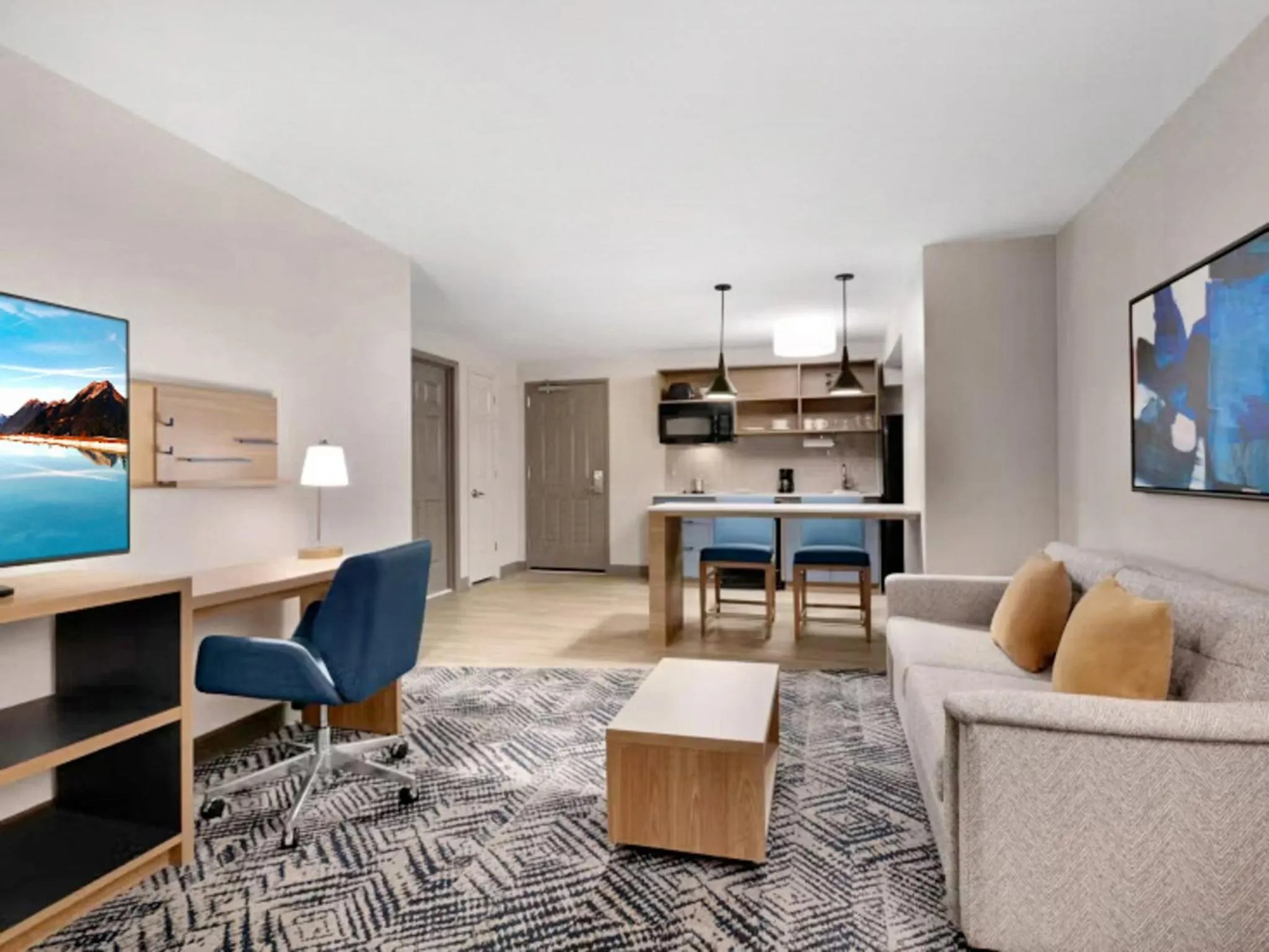 Photo of the whole room in Candlewood Suites Champaign-Urbana University Area by IHG