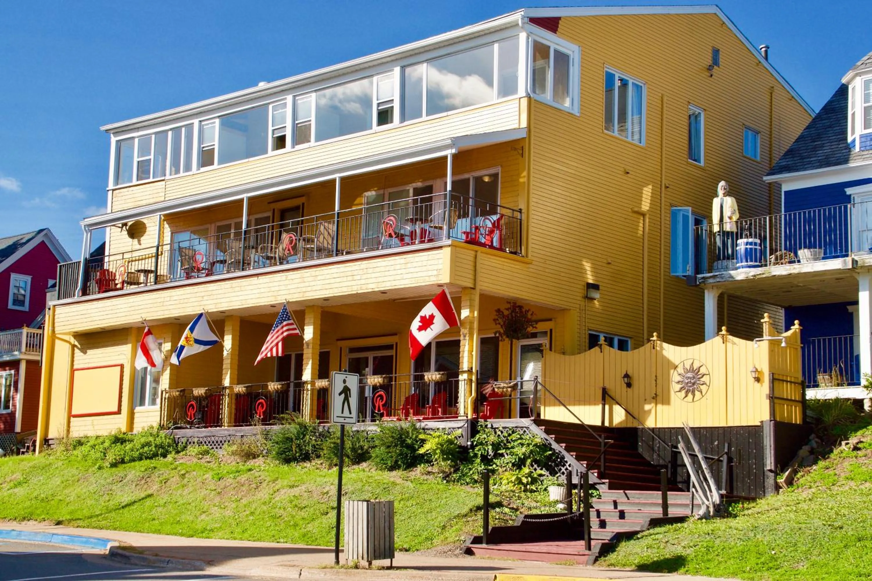 Property building in Rum Runner Inn