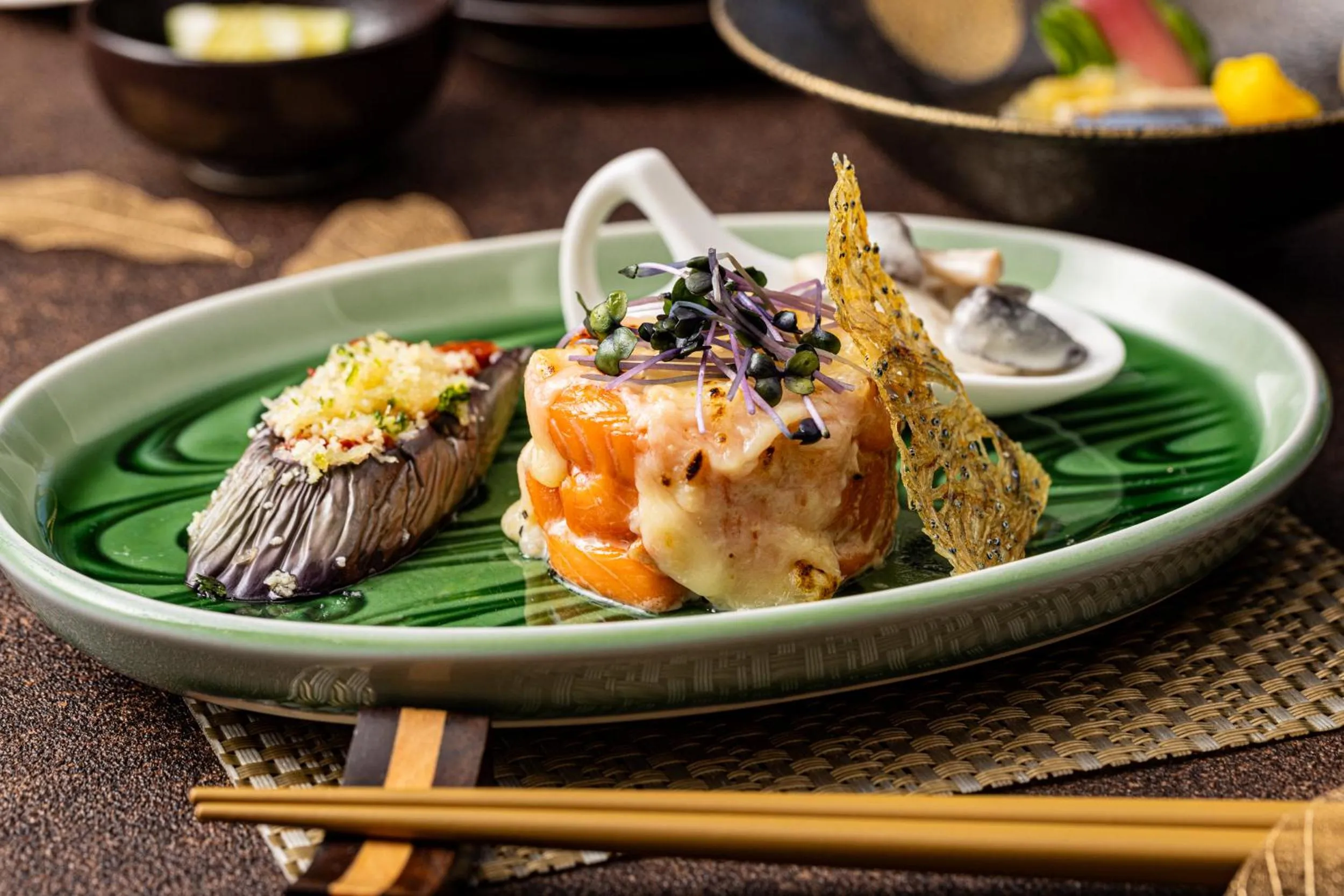Food close-up in Laforet Shuzenji Sanshisuimei