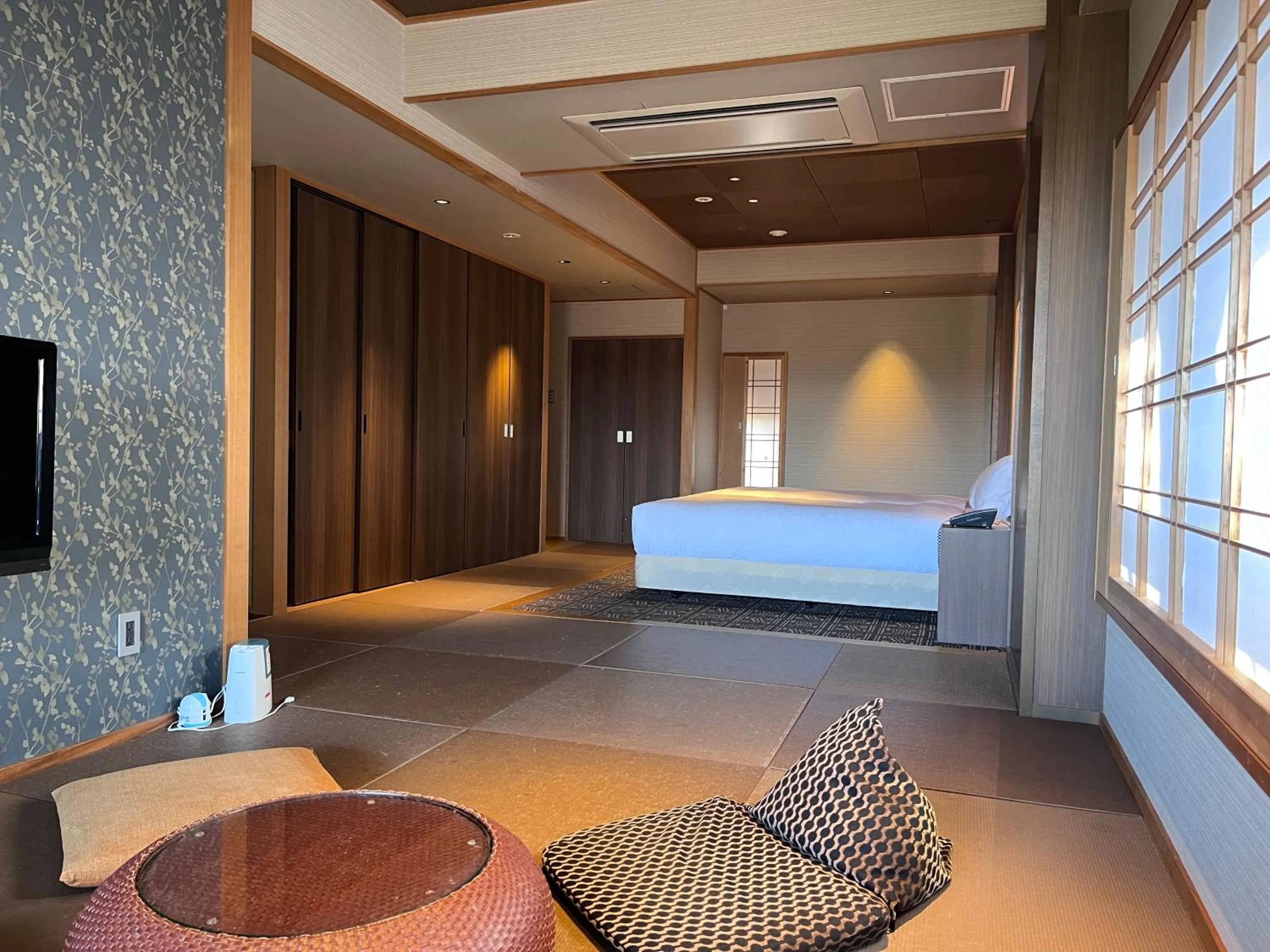 Bed in Laforet Shuzenji Sanshisuimei