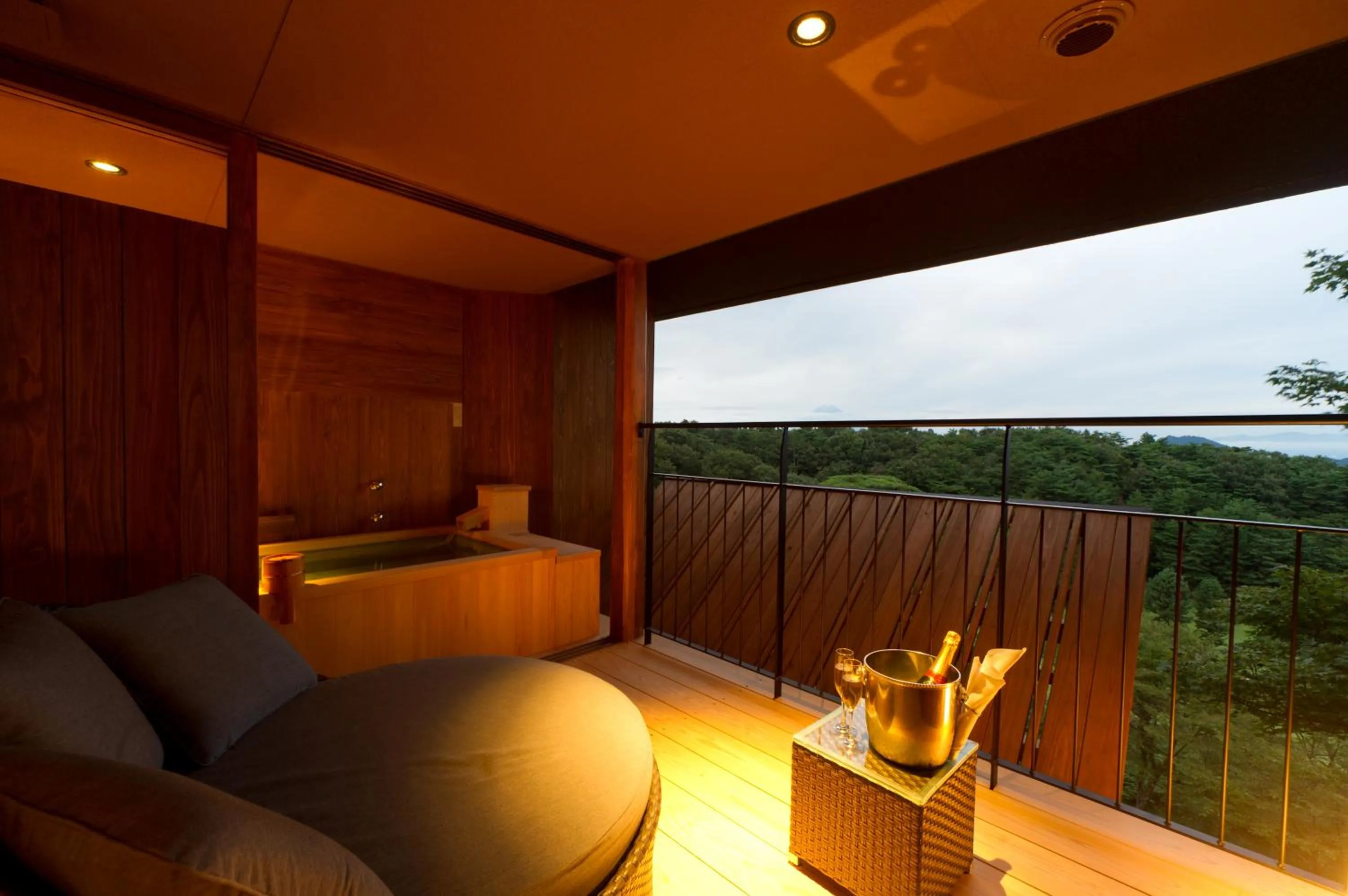 Hot Spring Bath in Laforet Shuzenji Sanshisuimei