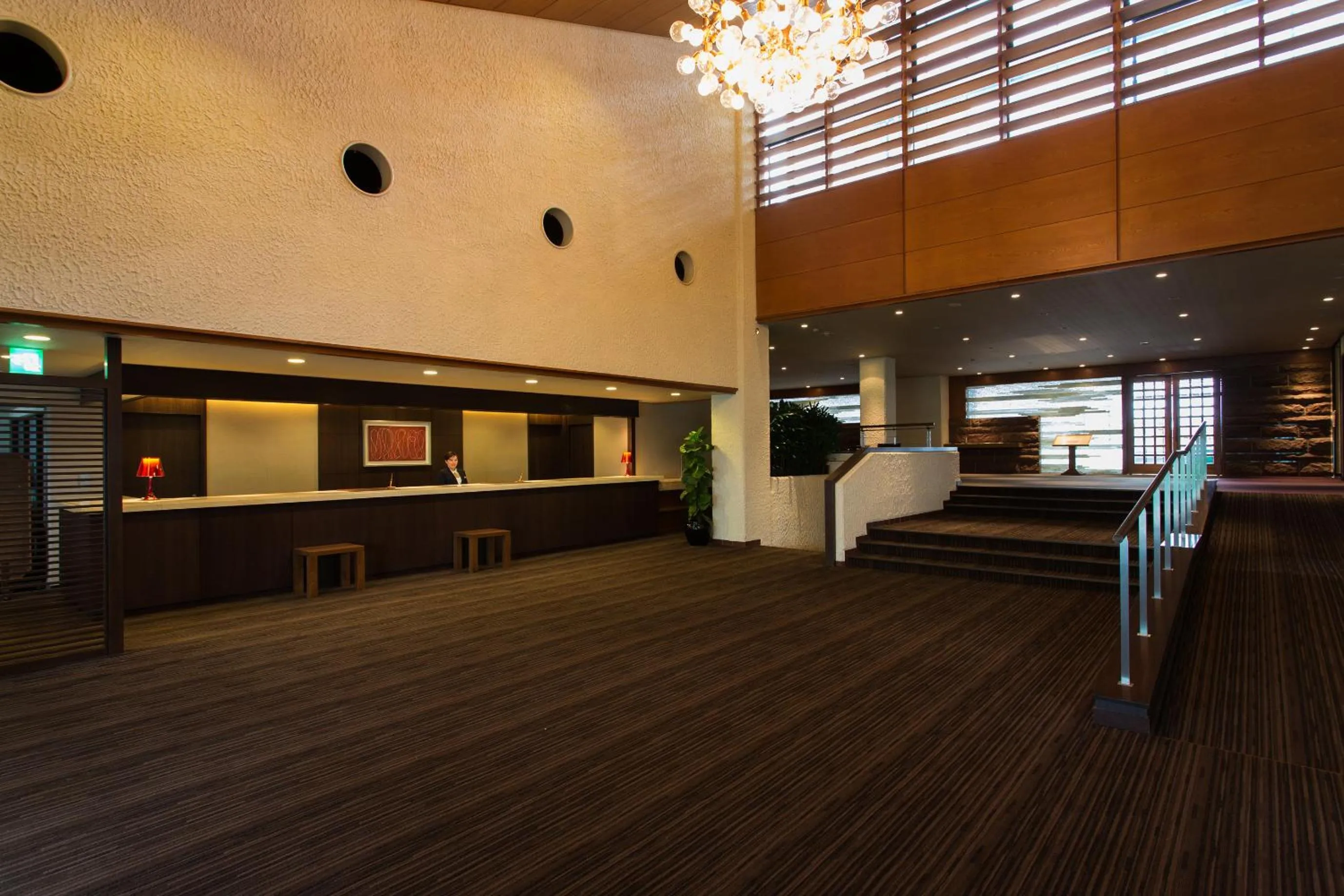 Lobby or reception in Laforet Shuzenji Sanshisuimei