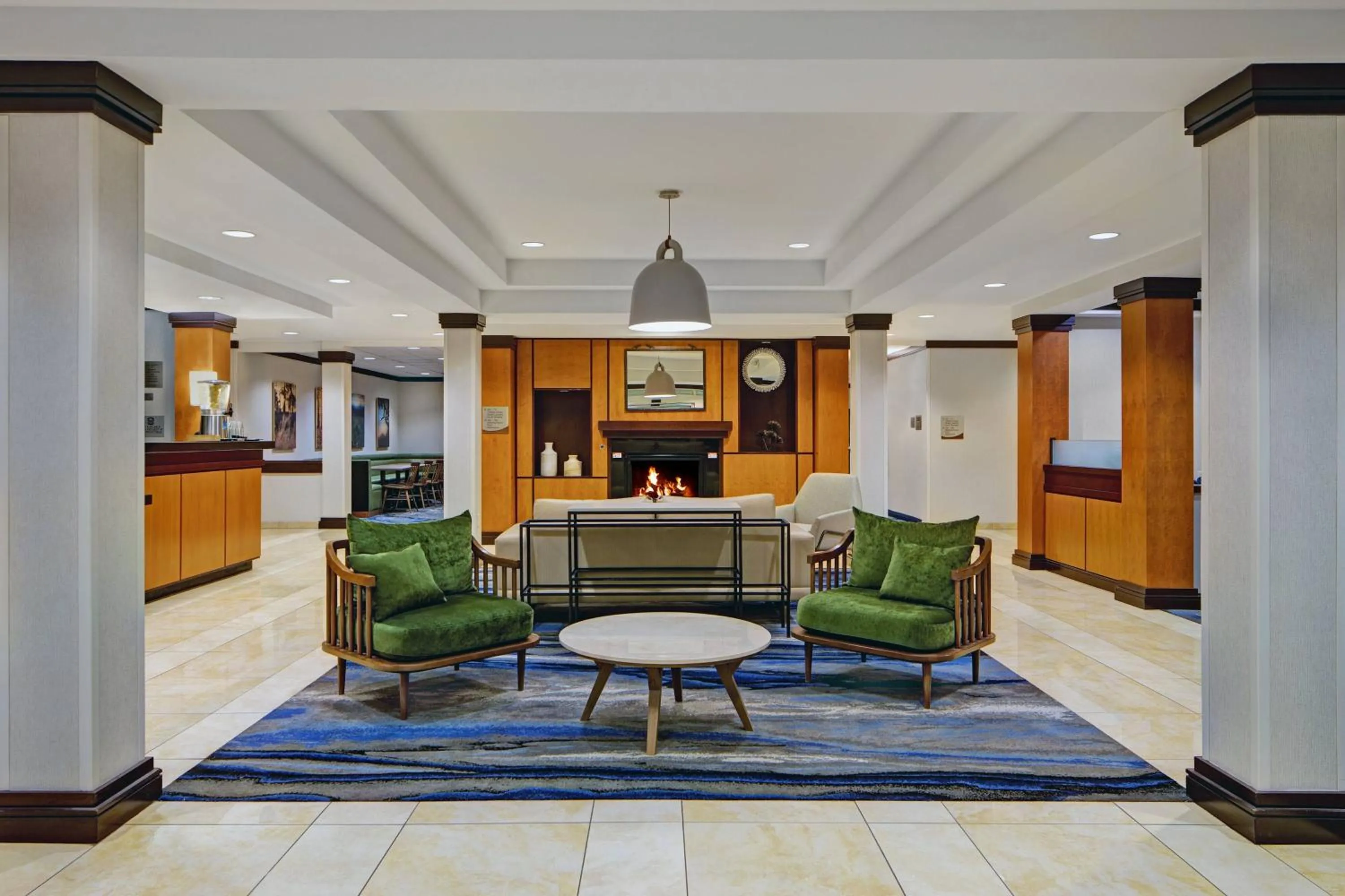 Lobby or reception in Fairfield Inn and Suites Carlsbad
