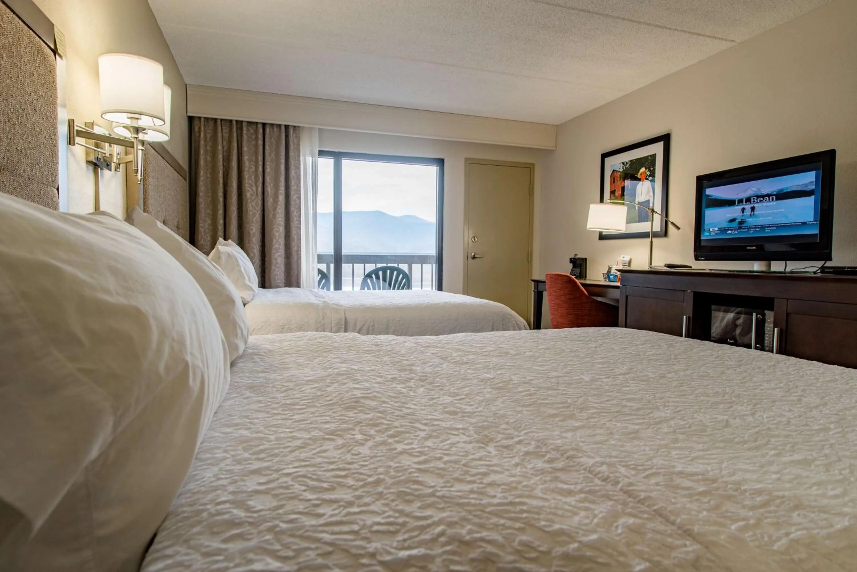 Bed in Hampton Inn Caryville-I-75/Cove Lake-State Park