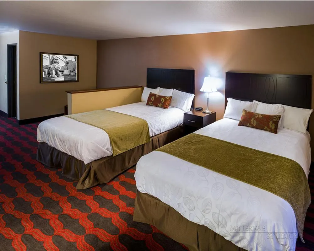 Bed in Americas Best Value Inn & Suites-Forest Grove/Hillsboro
