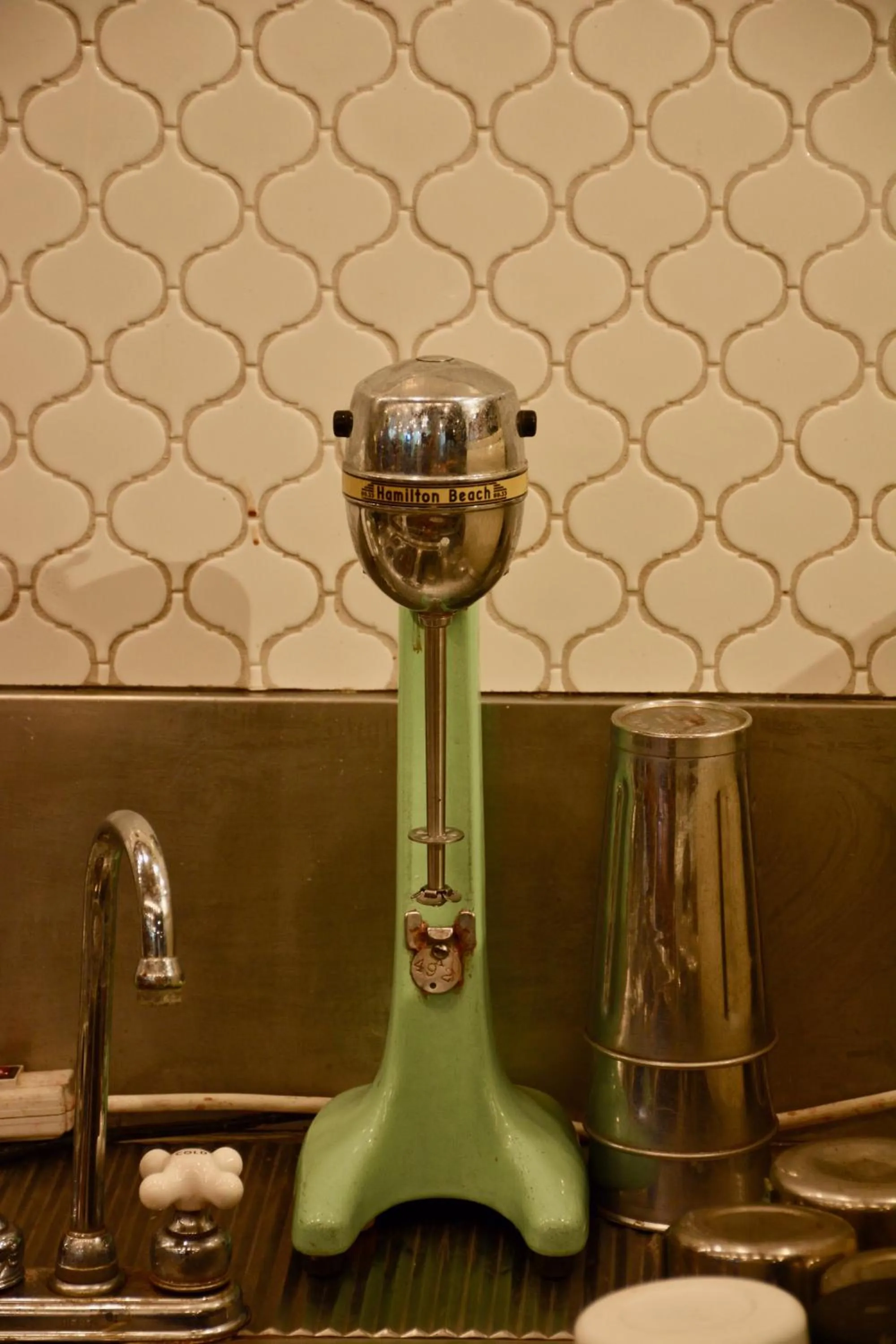 Decorative detail in Johnston Canyon Lodge & Bungalows