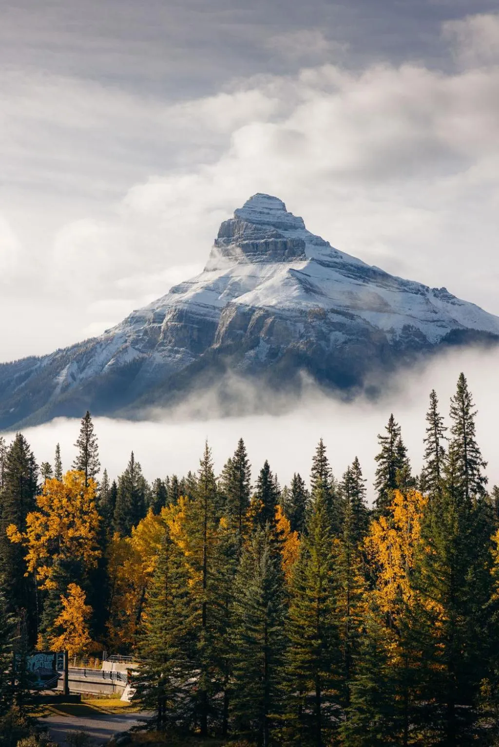 View (from property/room) in Johnston Canyon Lodge & Bungalows
