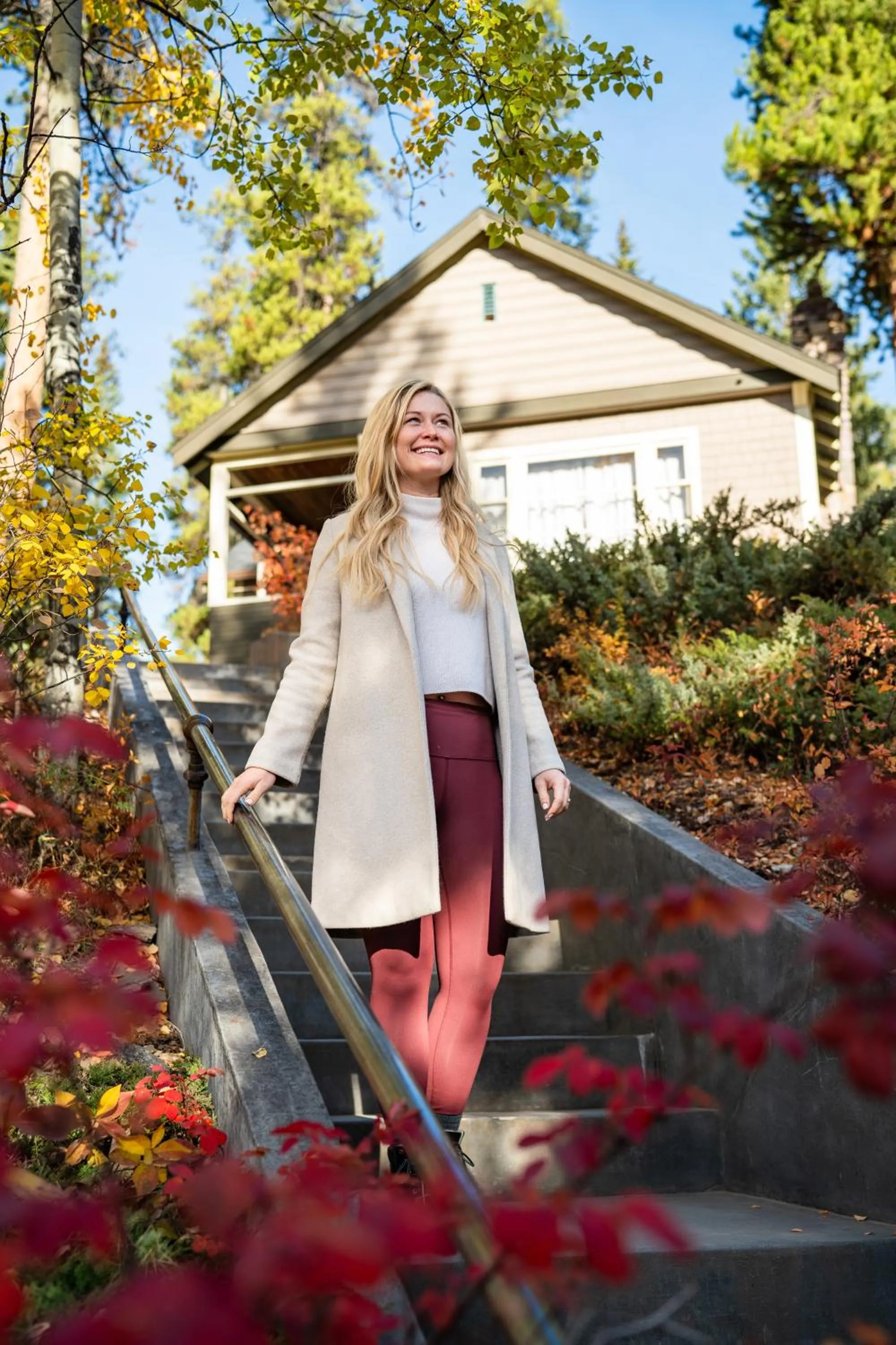 Garden in Johnston Canyon Lodge & Bungalows
