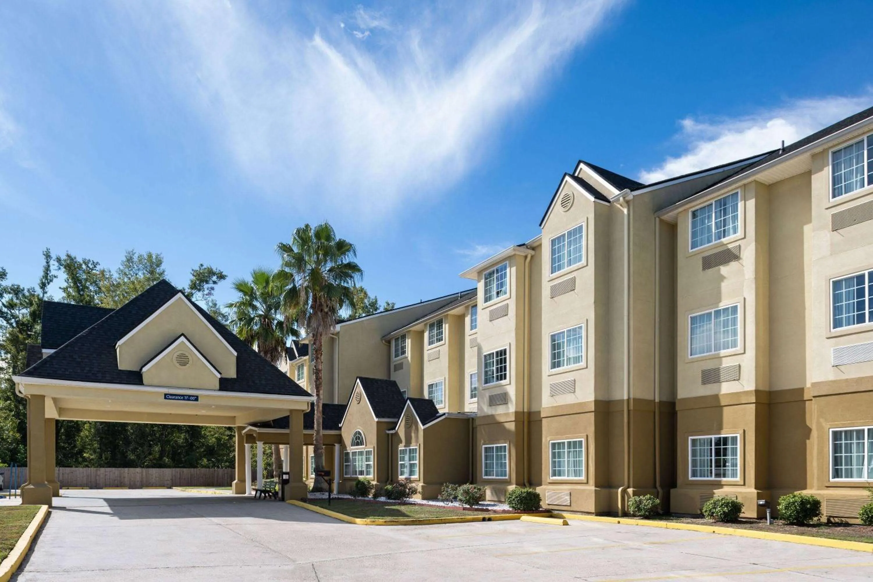 Property building in Microtel Inn & Suites by Wyndham of Houma