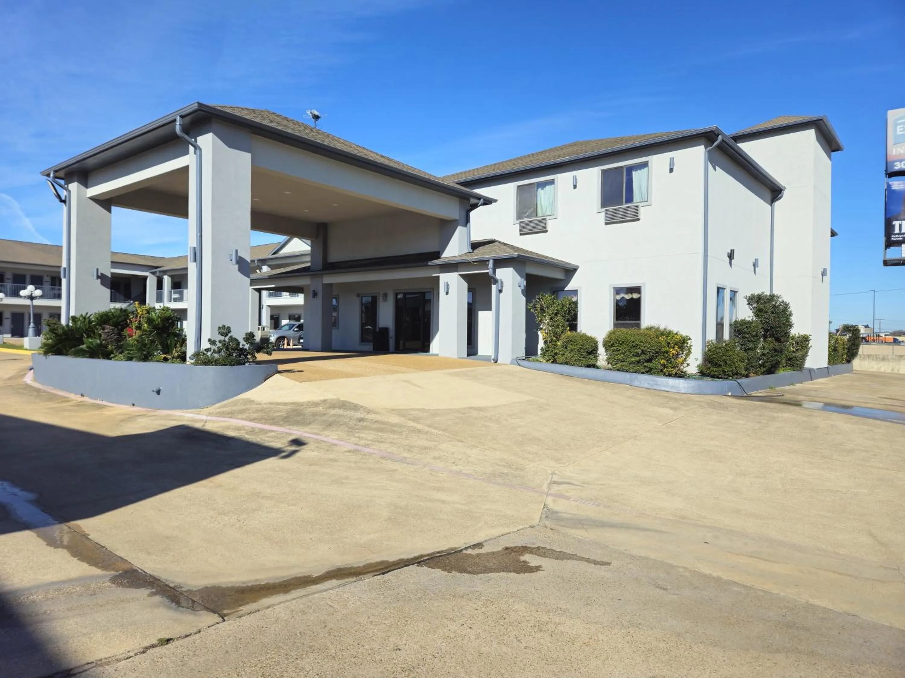 Property building in Budgetel Inn and Suites