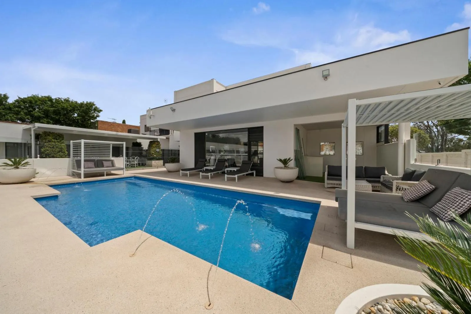 Swimming pool in The Carrington Hotel