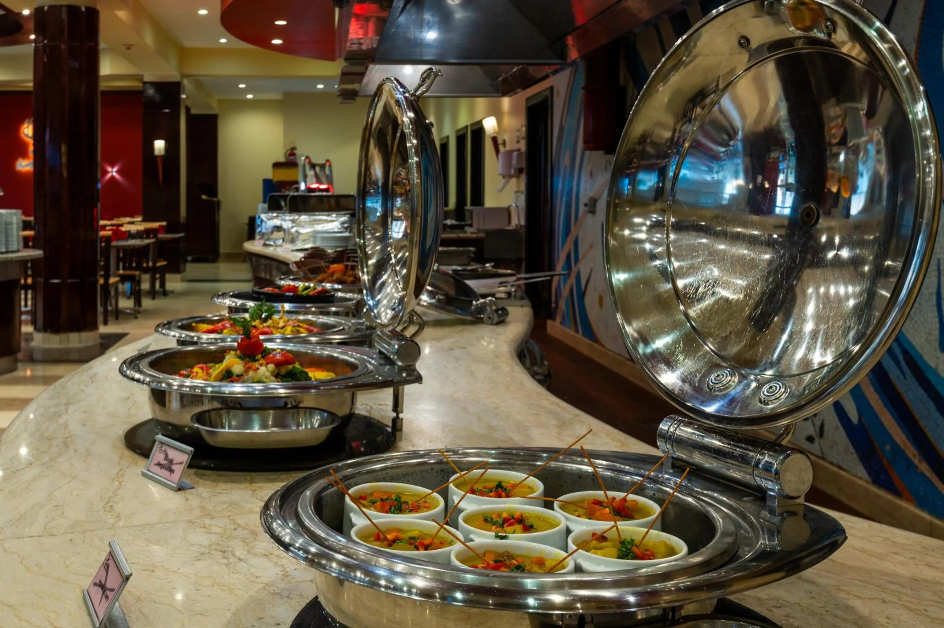 Food in Xperience St. George Sharm El Sheikh