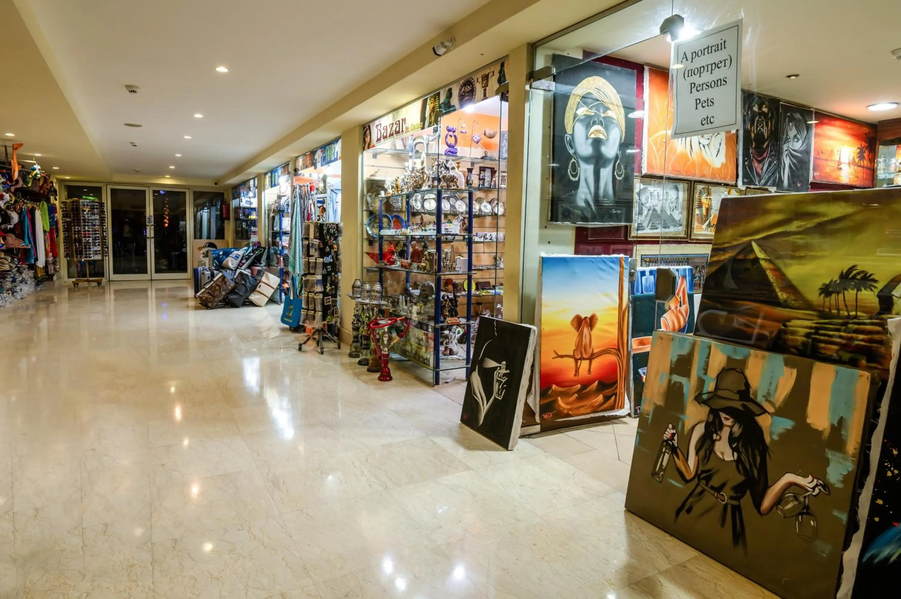 Shopping Area in Xperience St. George Sharm El Sheikh