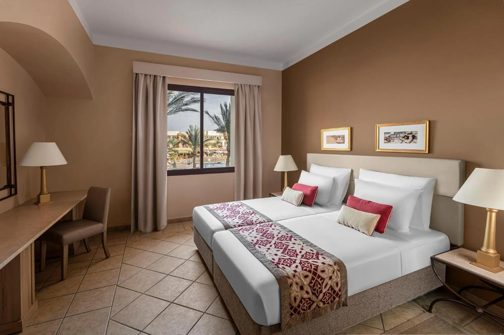 Photo of the whole room, Bed in JAZ Makadi Saraya Resort