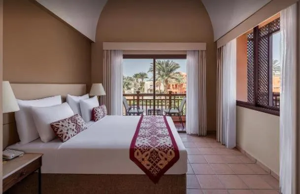 Photo of the whole room, Bed in JAZ Makadi Saraya Resort