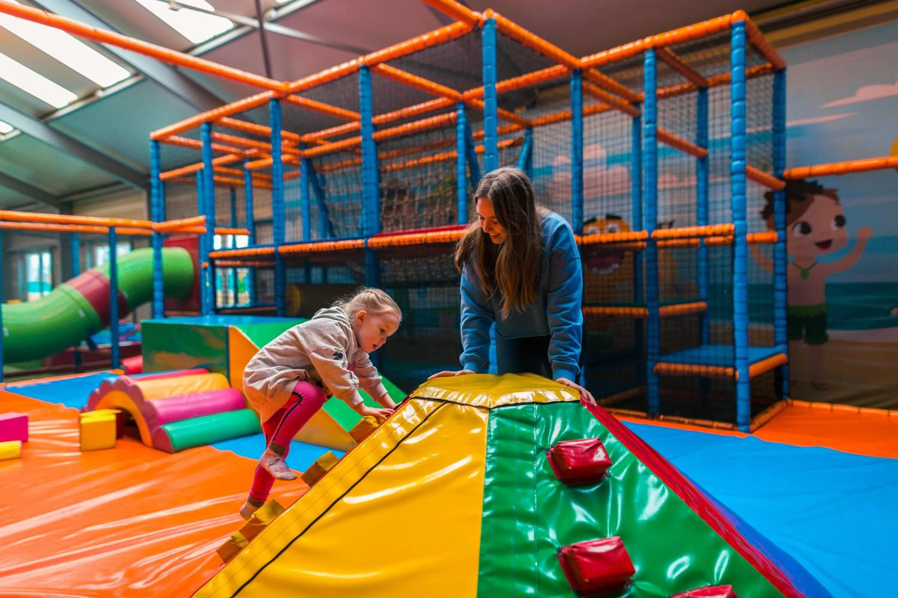 Children play ground in EuroParcs Poort van Zeeland