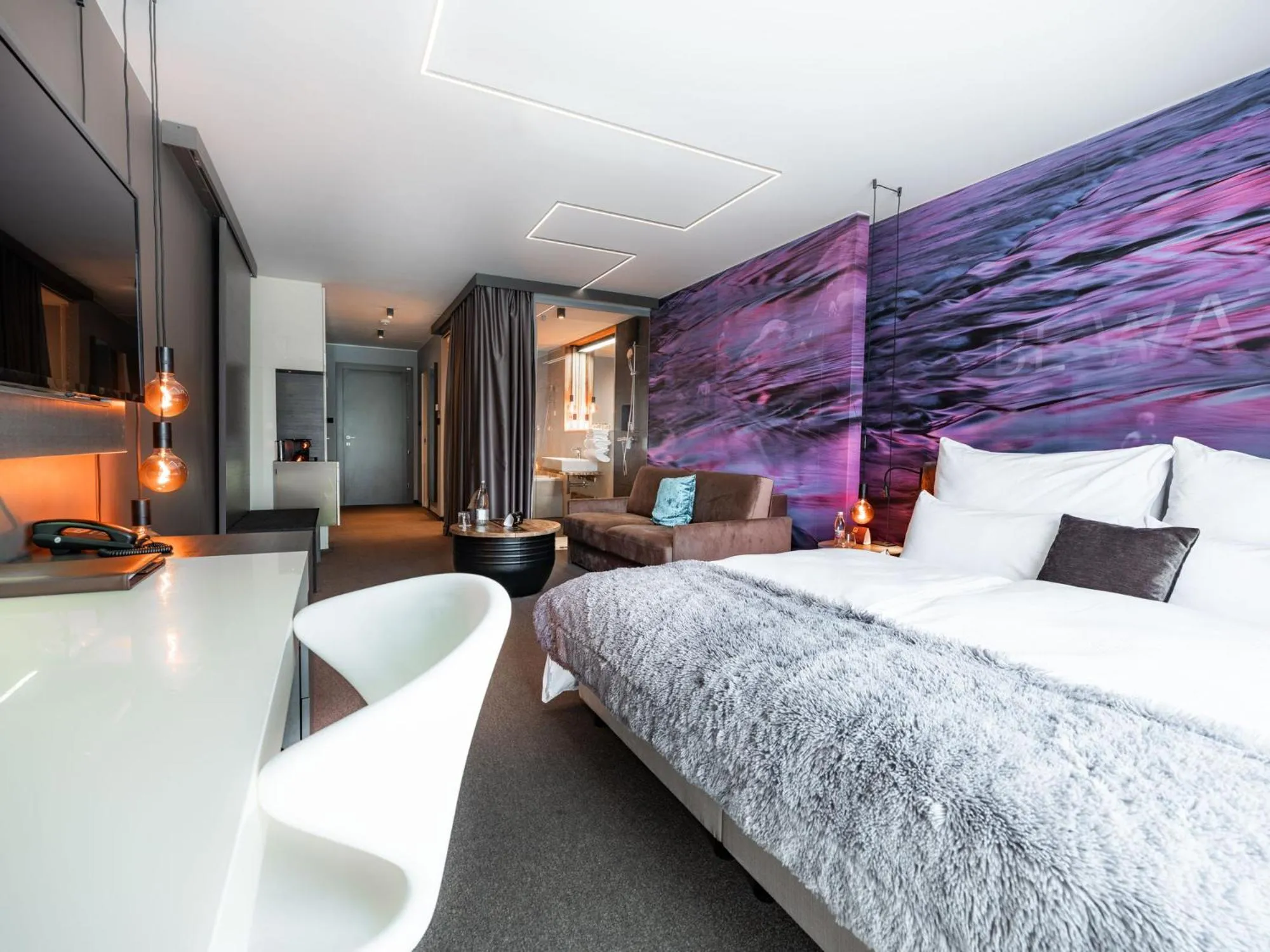 Bed in Hotel City Maribor