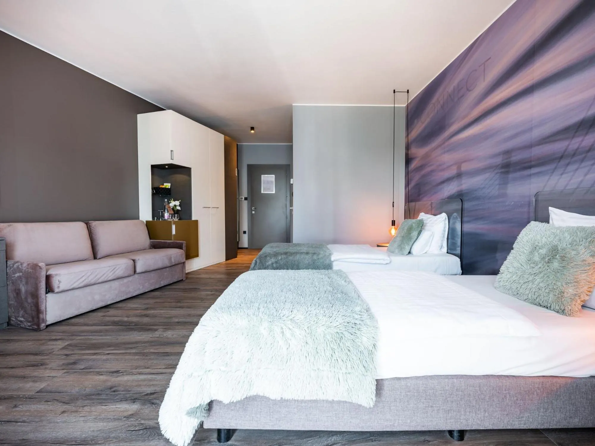 Bed in Hotel City Maribor