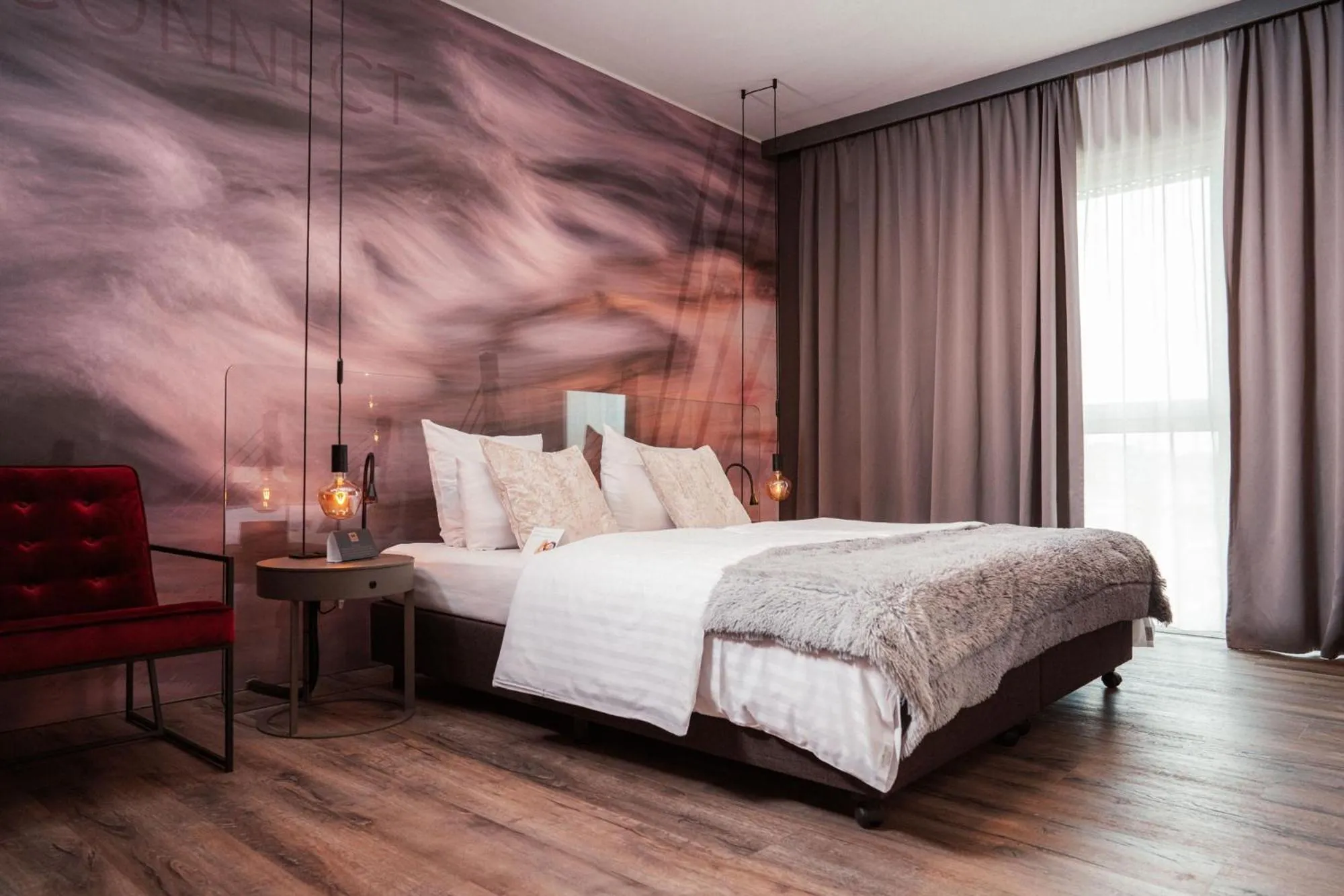 Bed in Hotel City Maribor