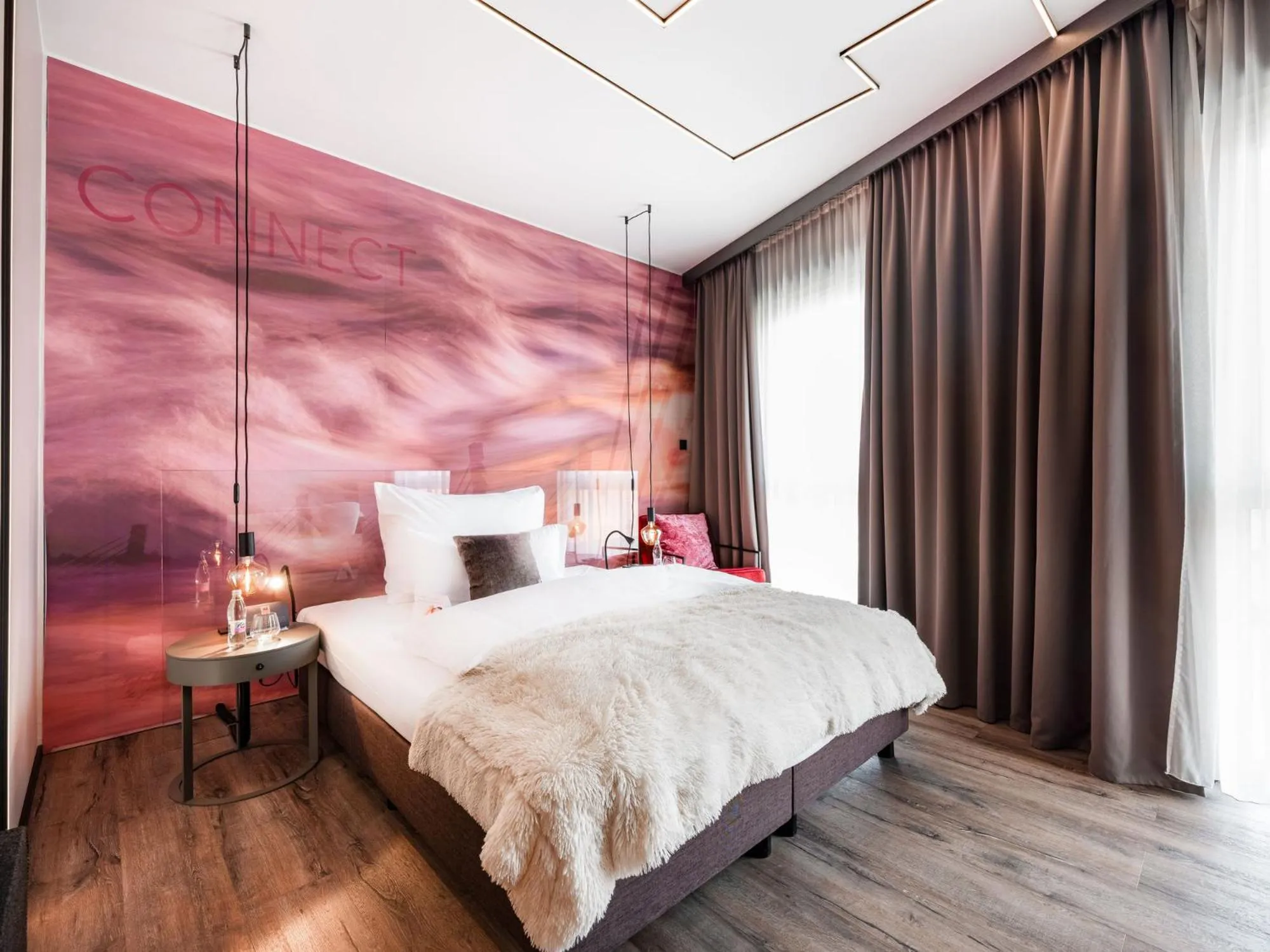 Bed in Hotel City Maribor