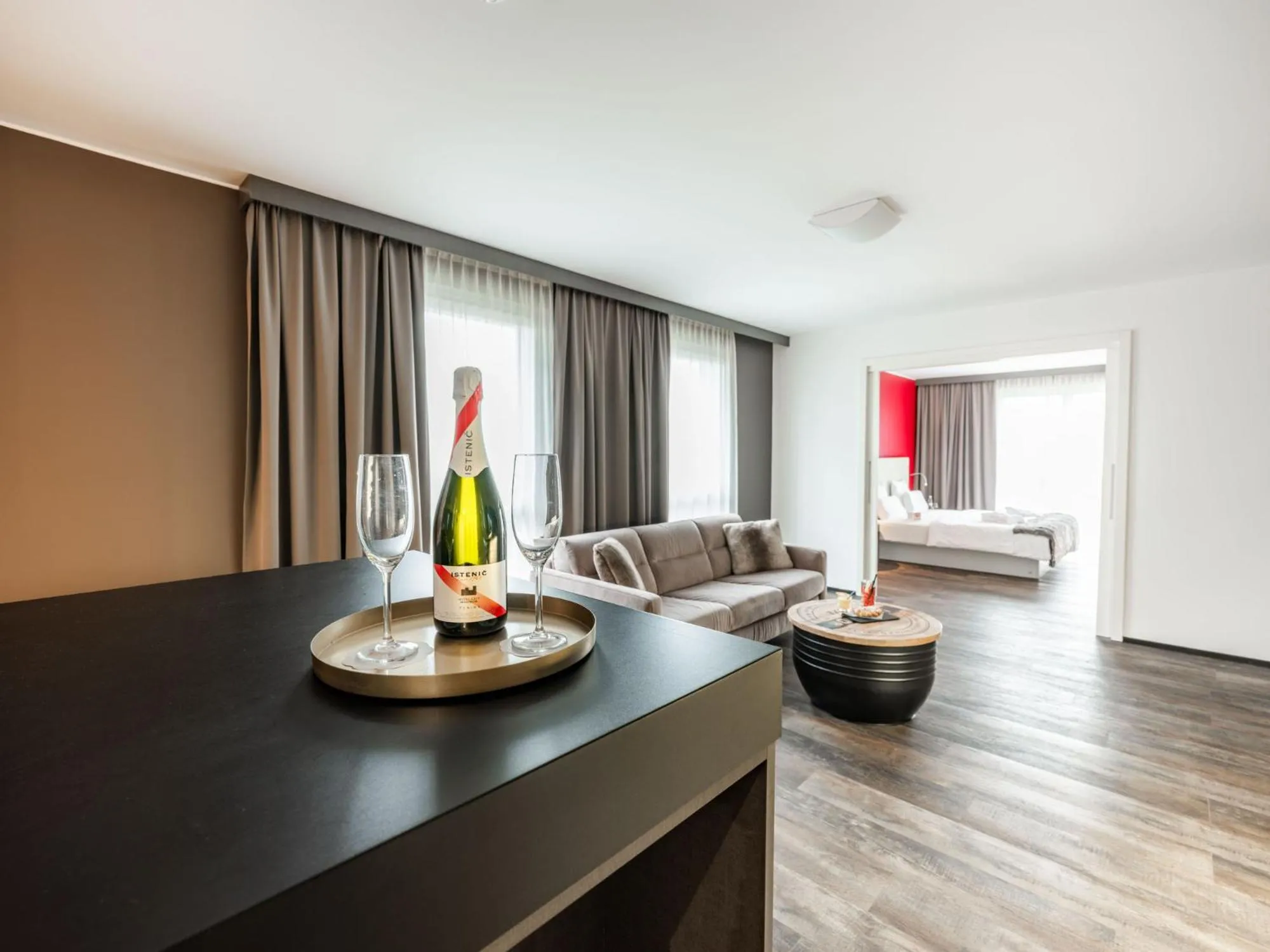 Bed in Hotel City Maribor