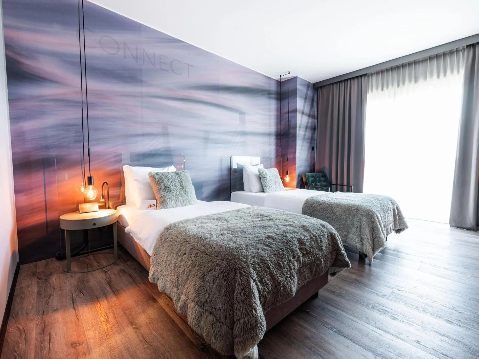 Bed in Hotel City Maribor