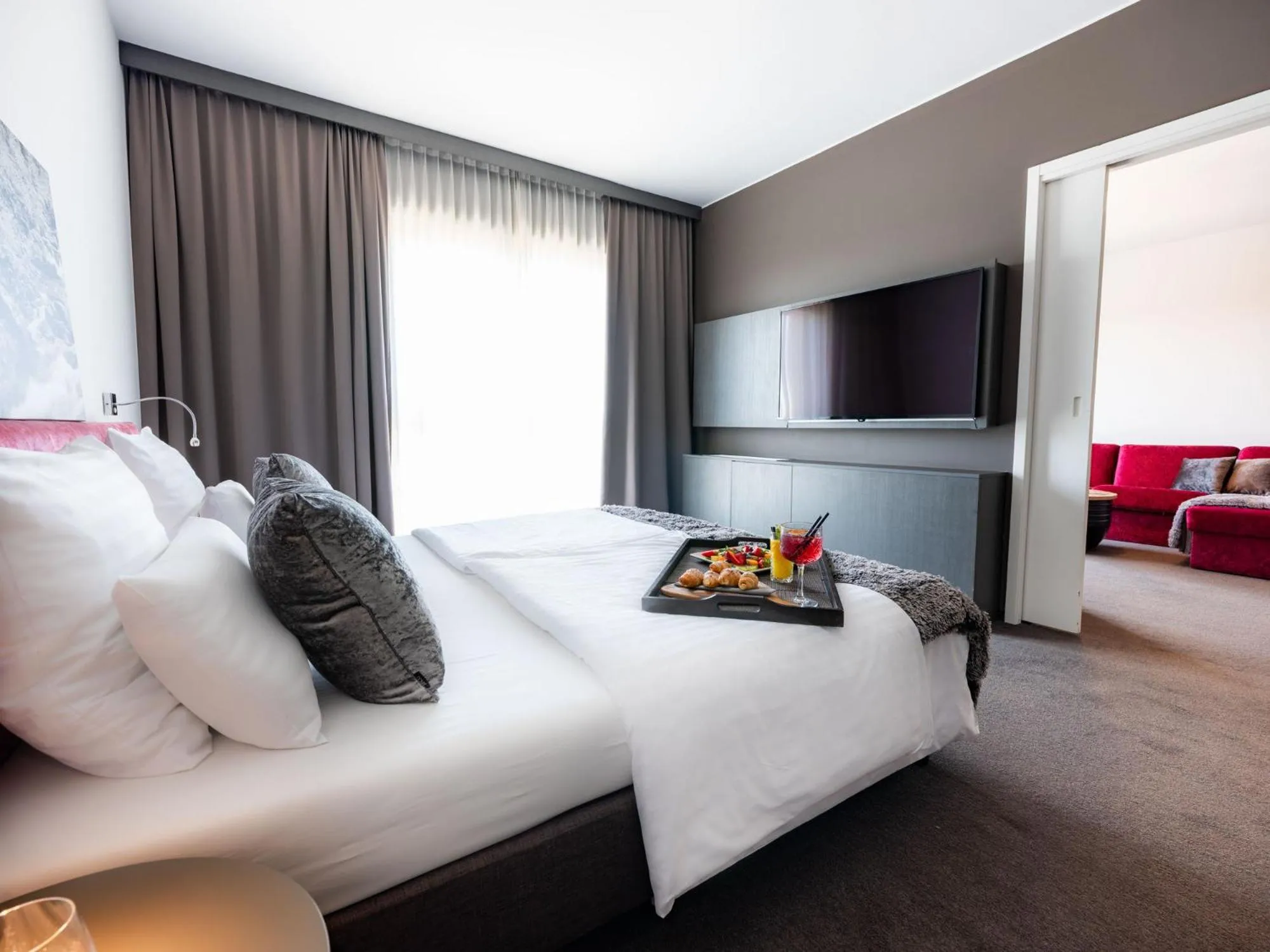 Bed in Hotel City Maribor