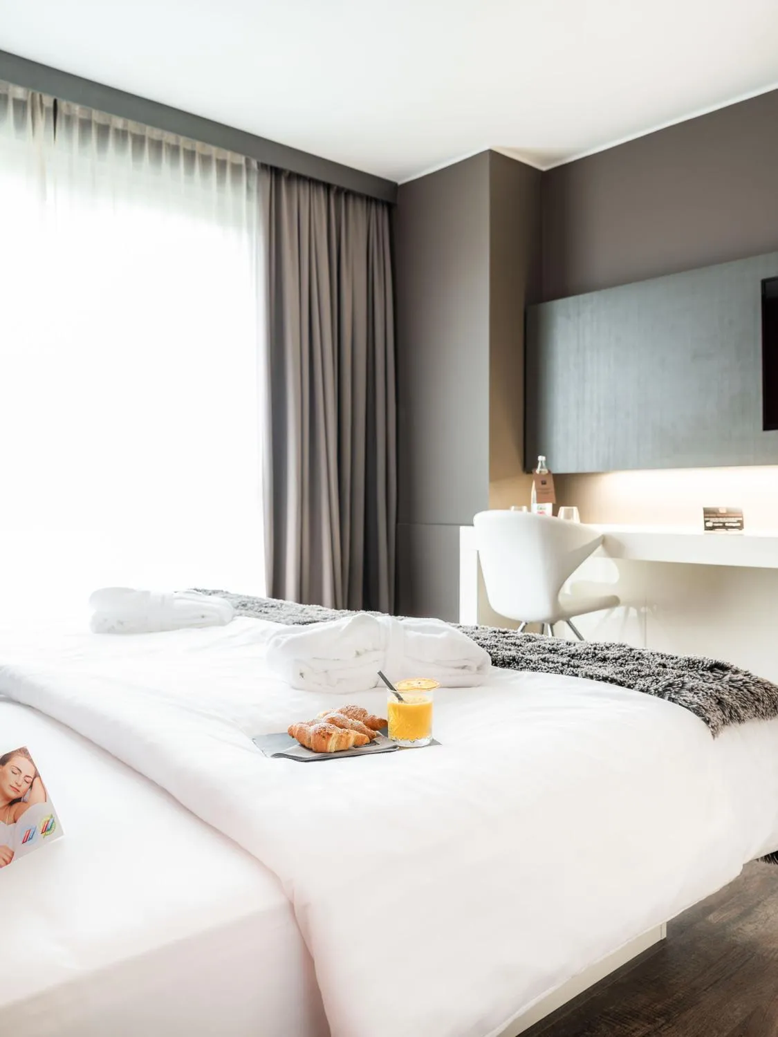 Bed in Hotel City Maribor